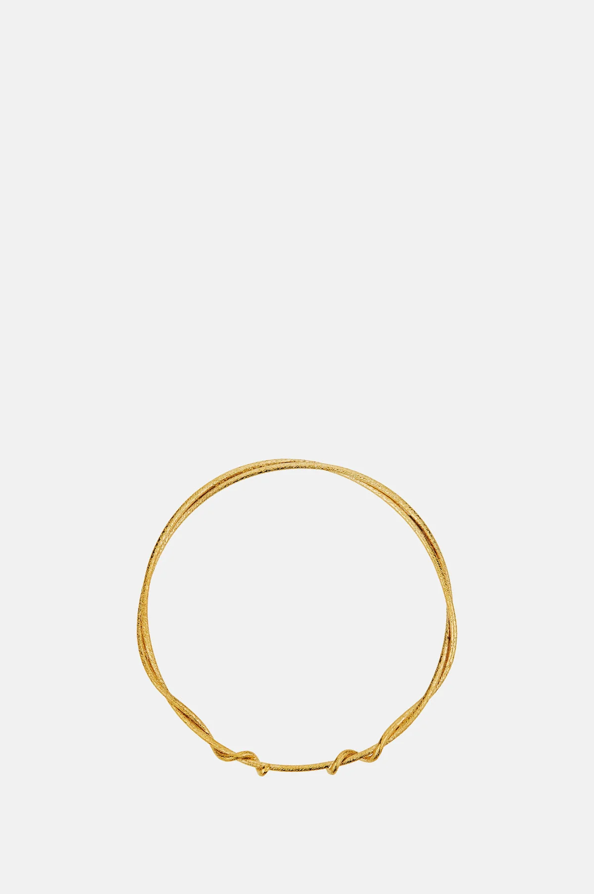 Classic Twist Bangle Gold