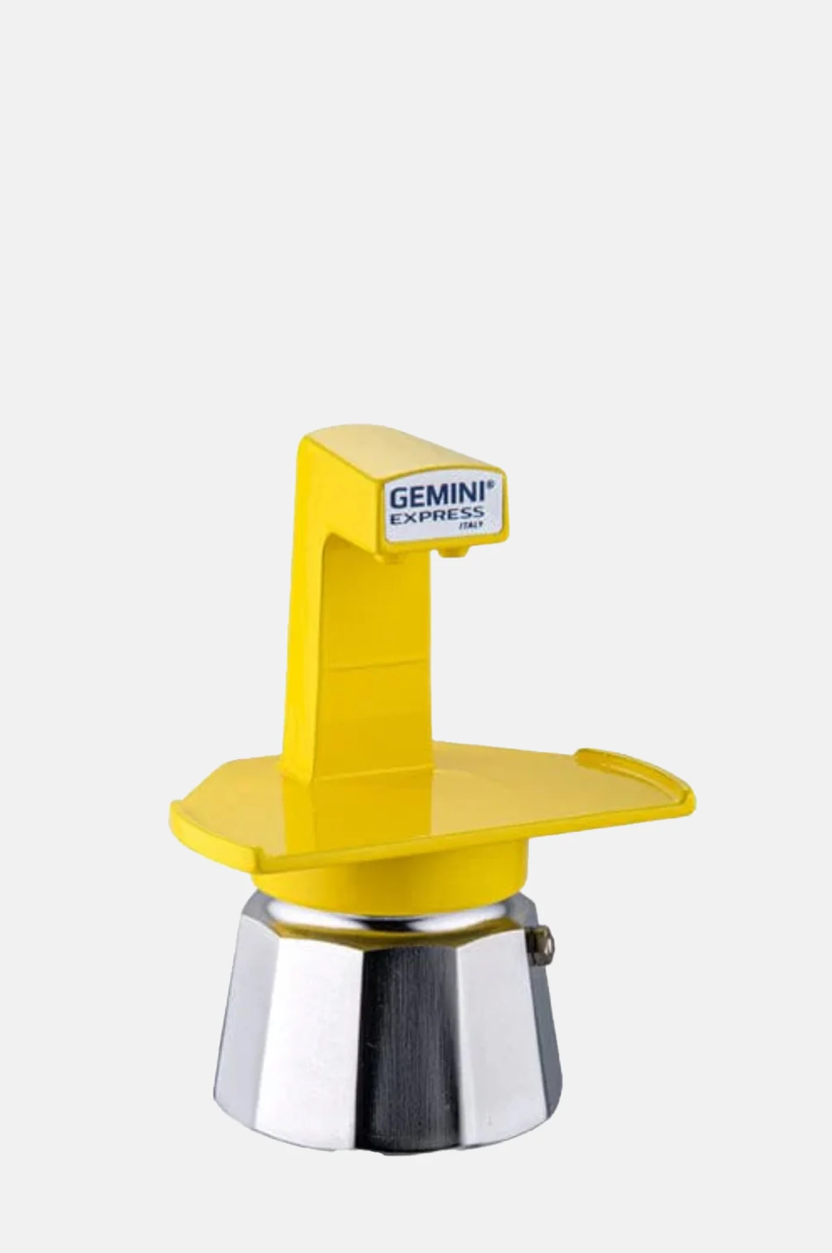 Aluminium Stovetop Moka Pot Yellow