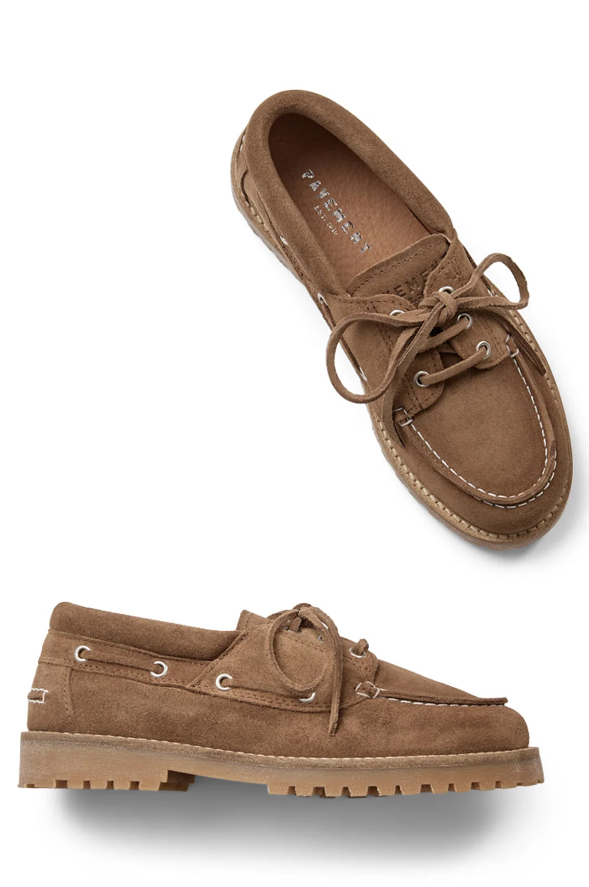 Alvina Loafer Taupe Suede - Image 5