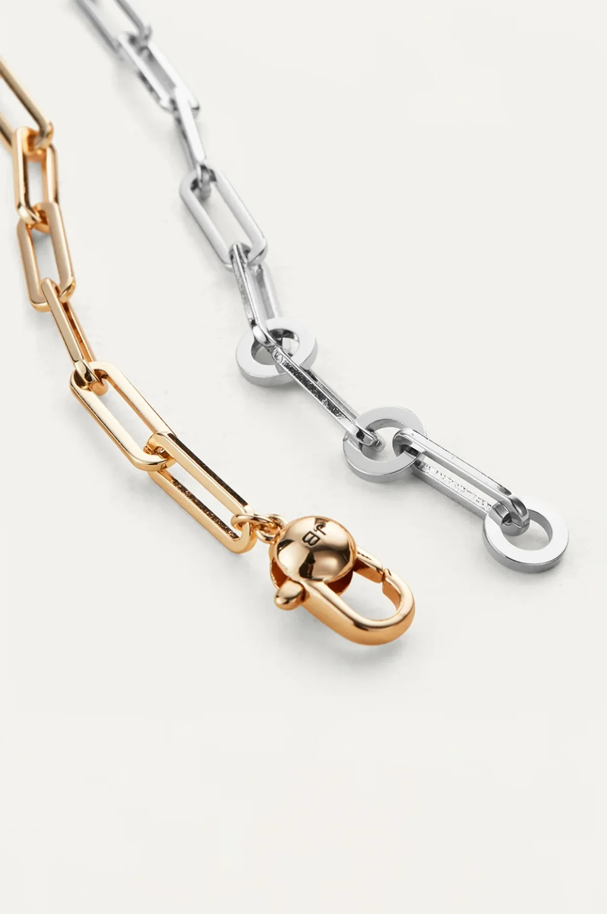 Andi Slim Two-Tone Chain Necklace - Image 5
