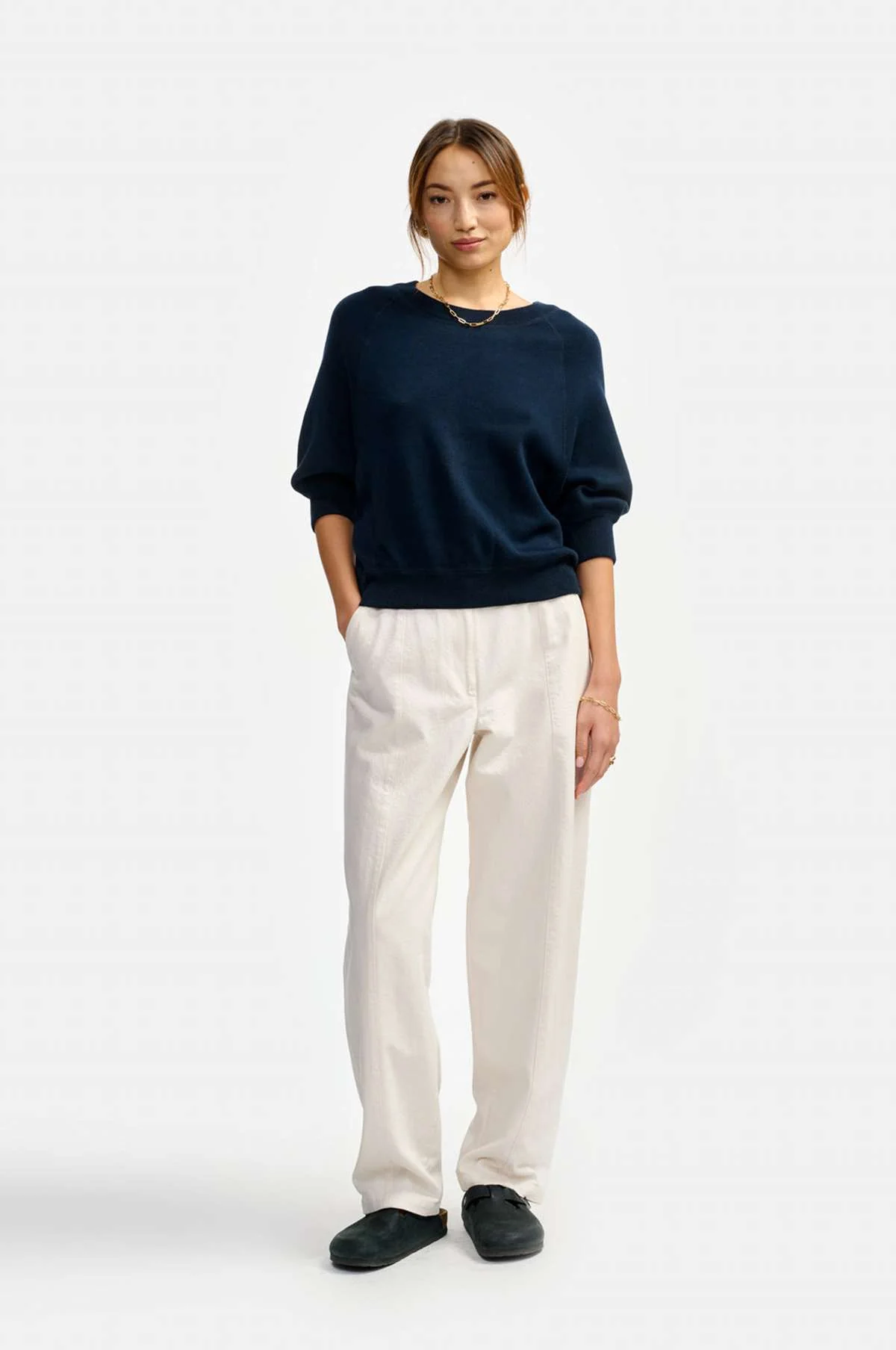 Anglet Knit Navy - Image 3