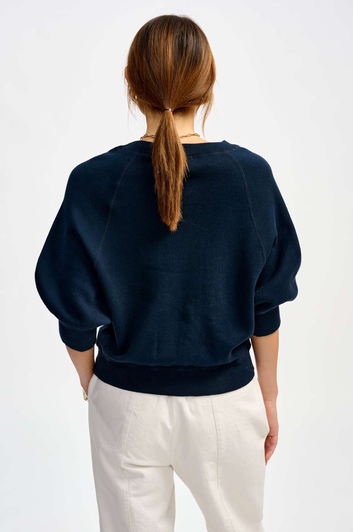 Anglet Knit Navy - Image 5