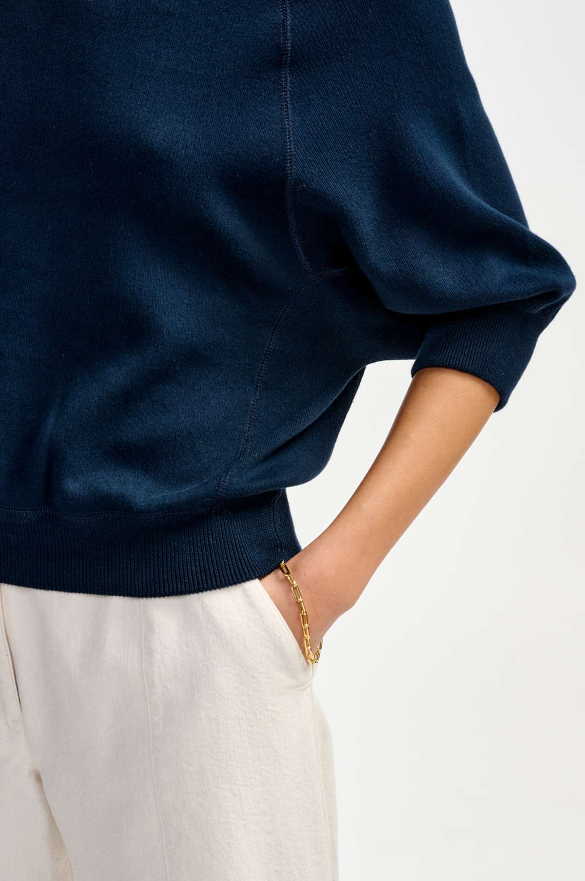 Anglet Knit Navy - Image 6