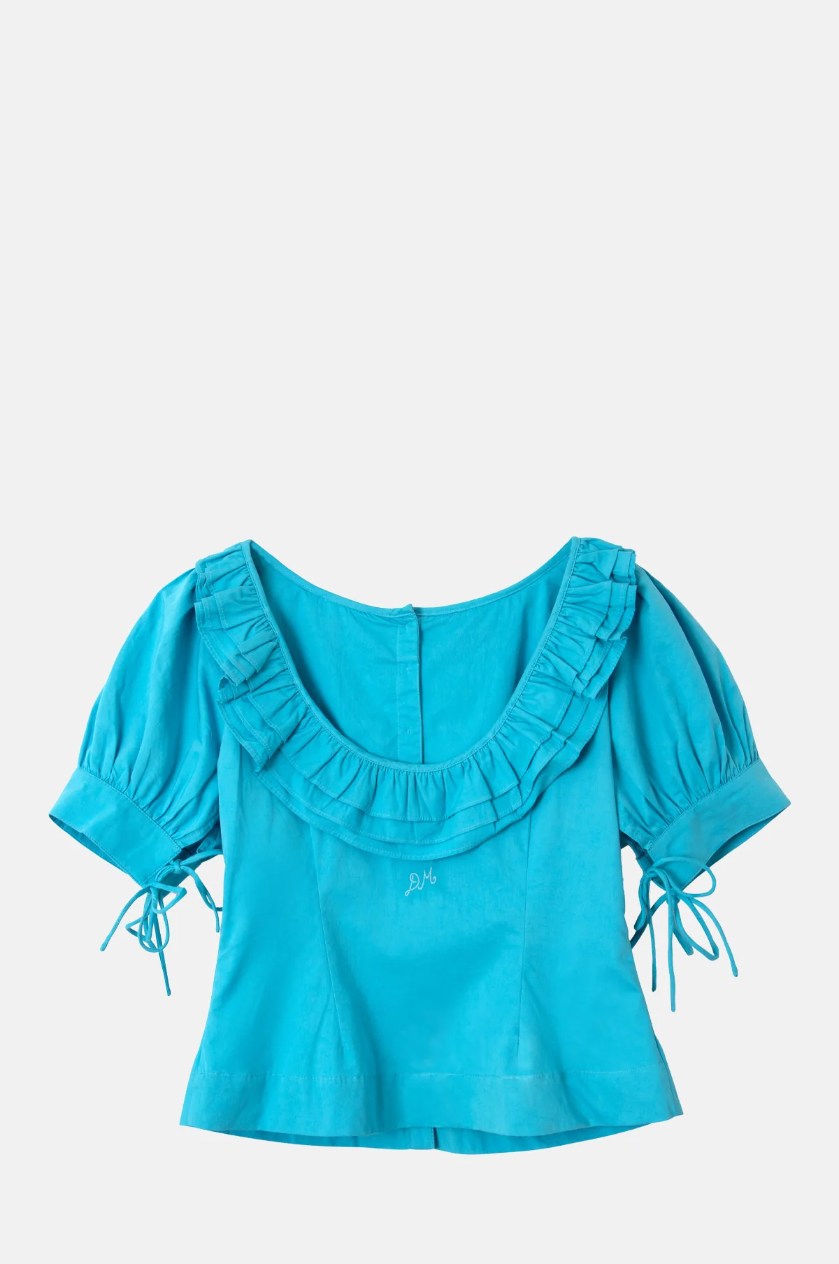 Anke Blouse River Blue - Image 8