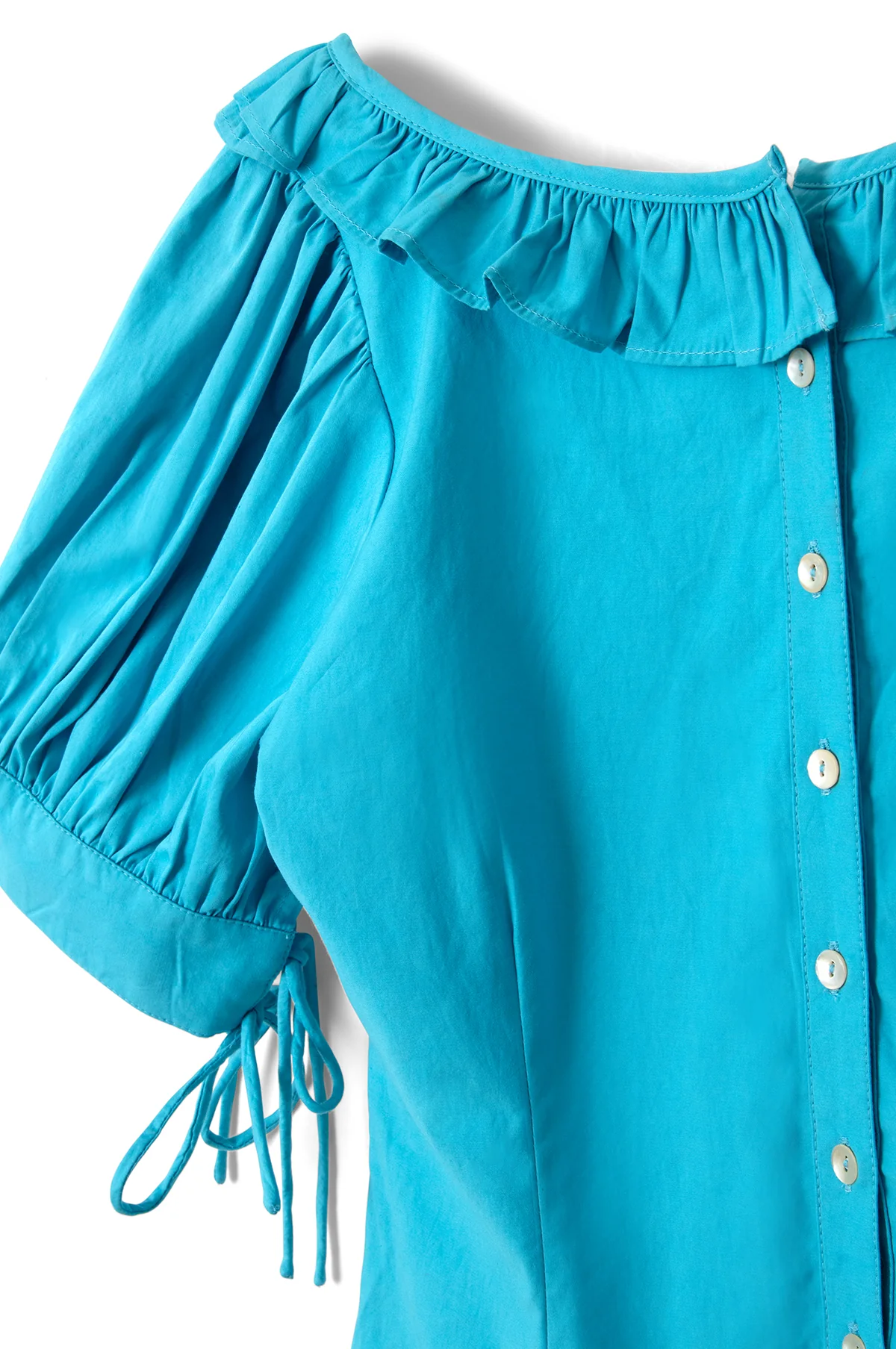 Anke Blouse River Blue - Image 9