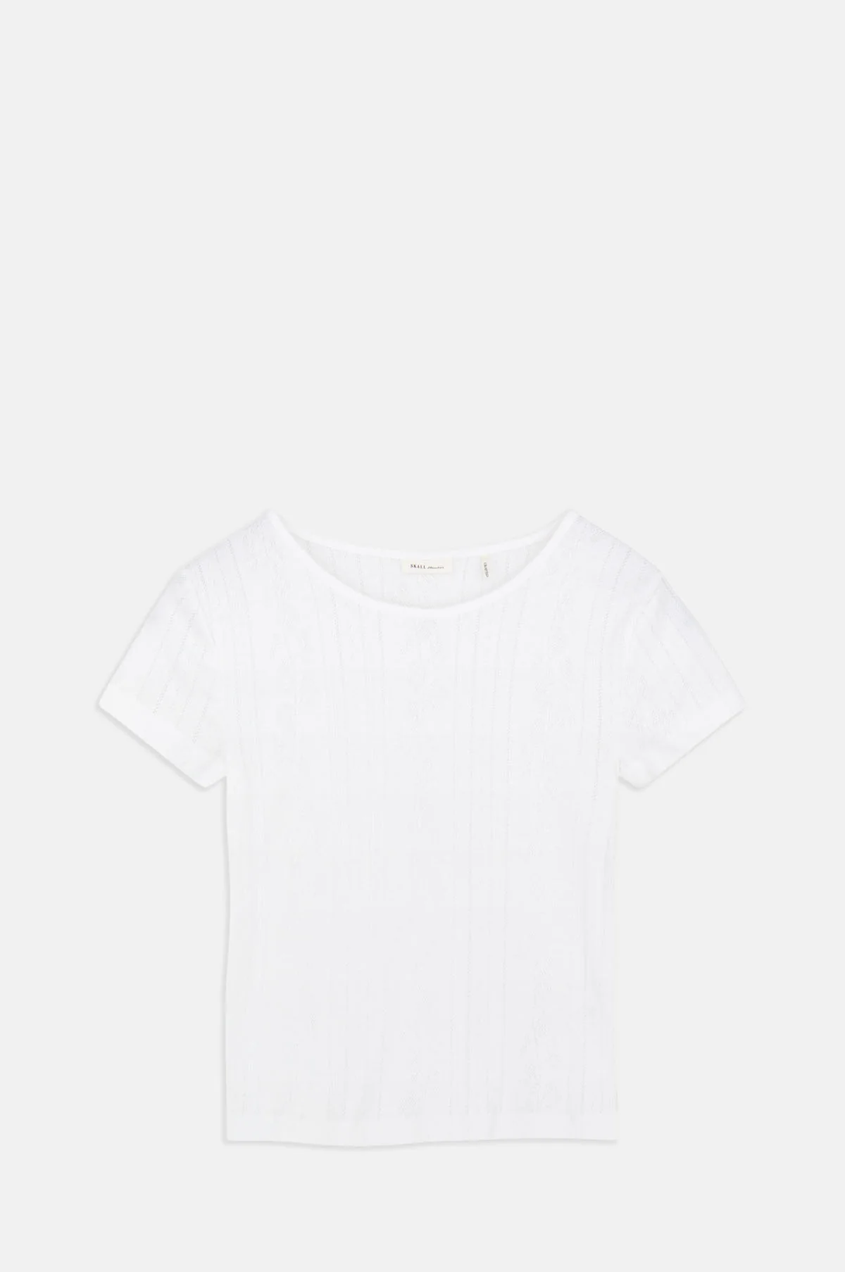 Anna Cap Sleeve Tee Optic White