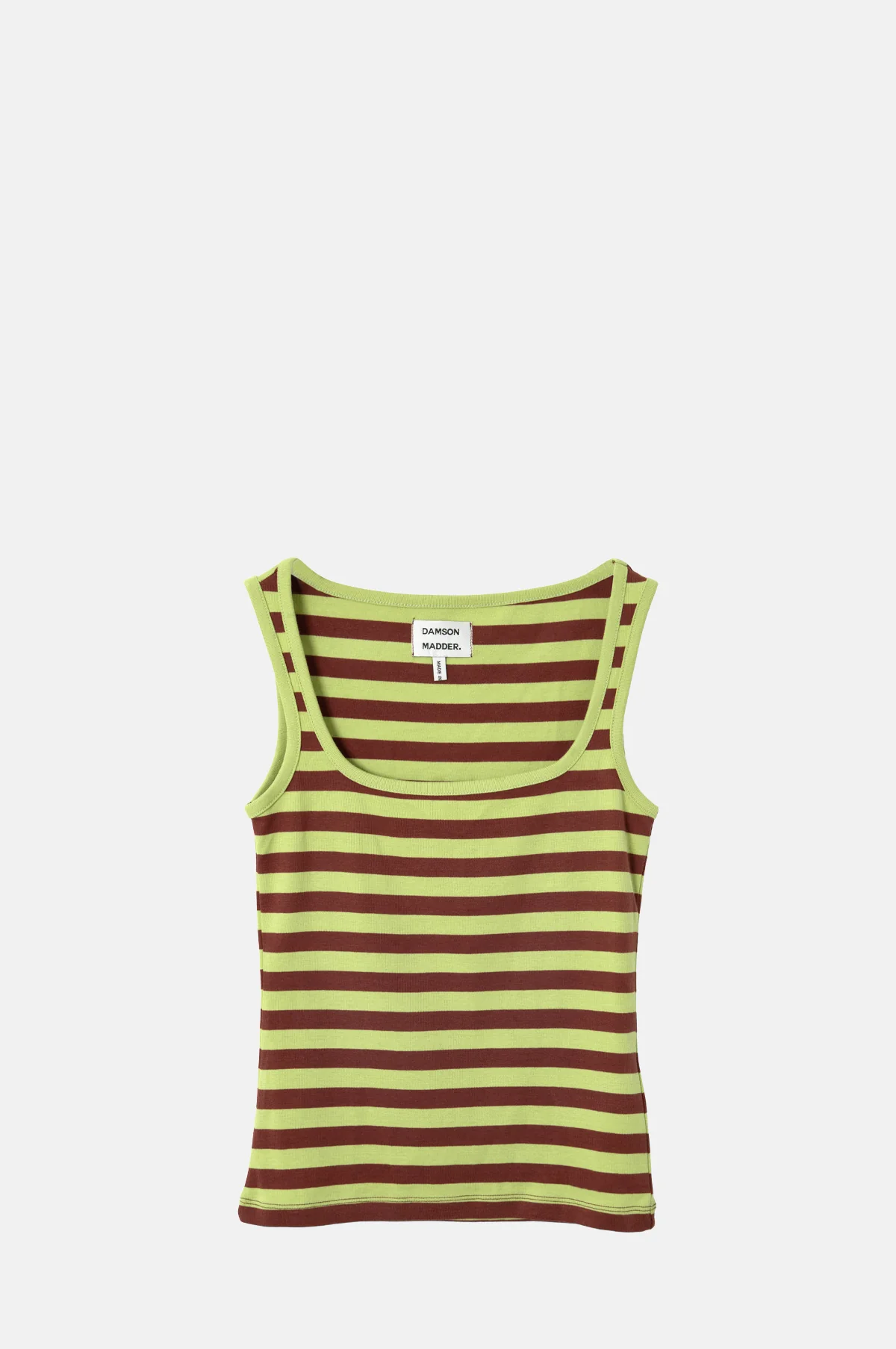 Avielle Tank Green Stripe