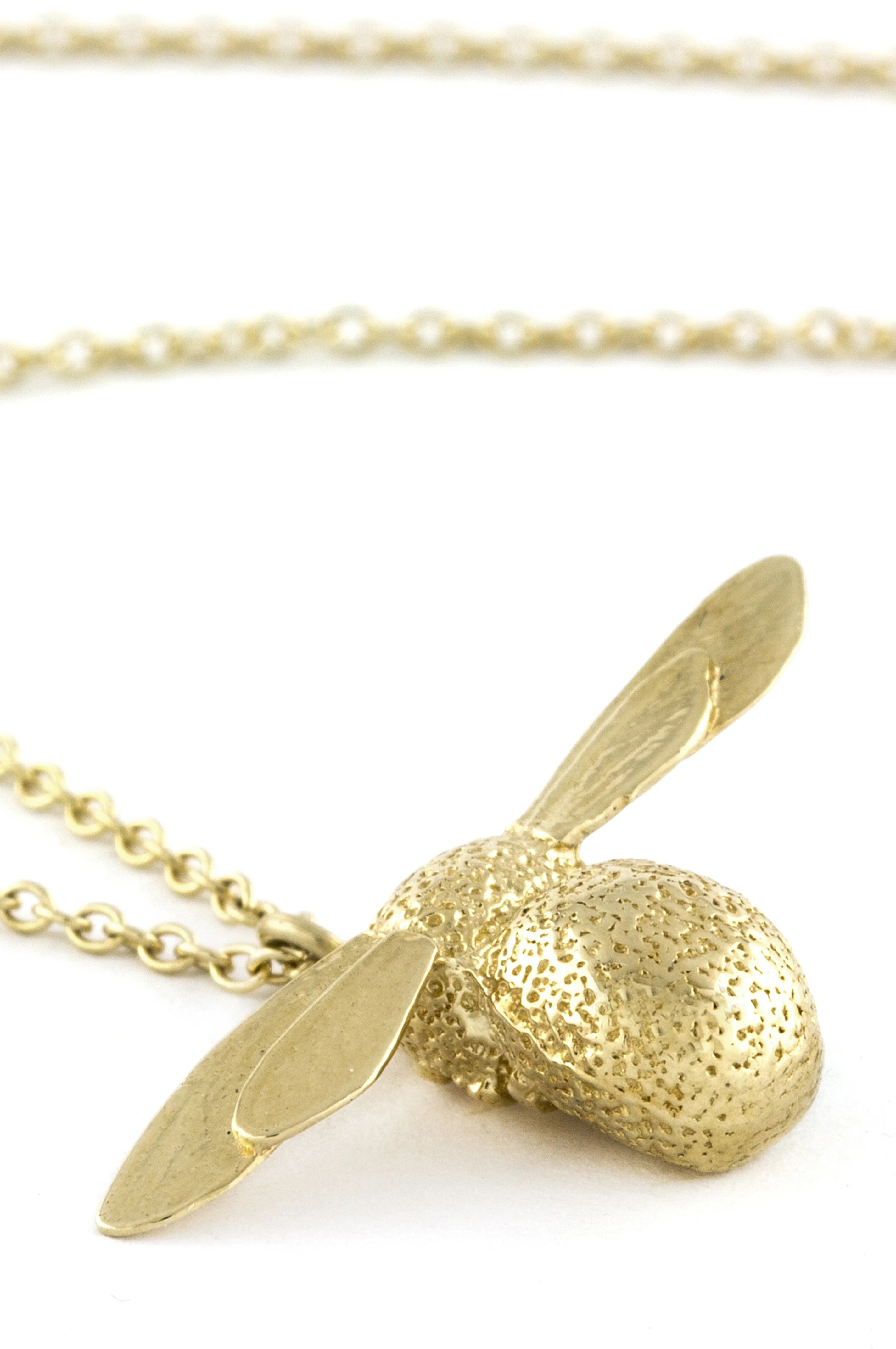 Baby Bee Necklace Gold Plate - Image 3