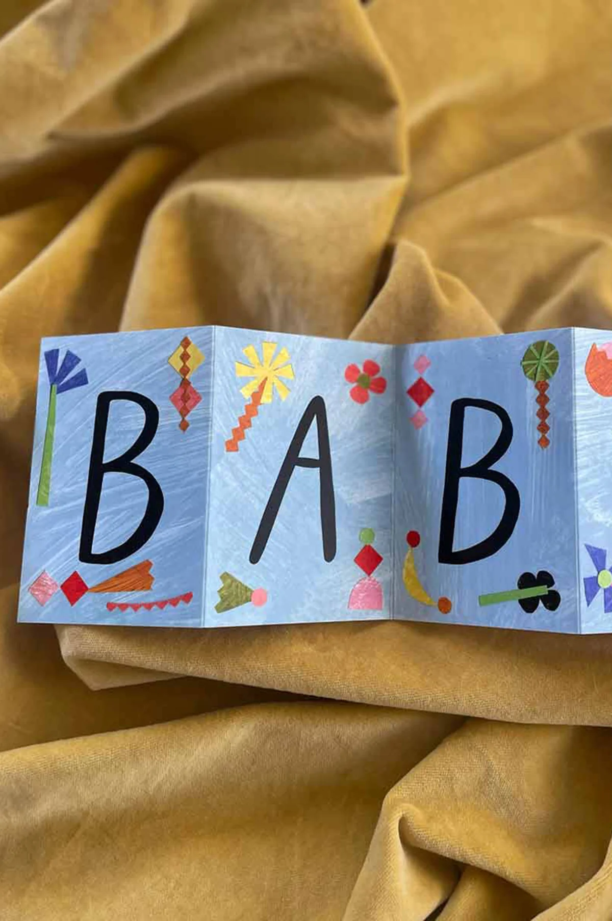 Baby Concertina Greeting Card - Image 2