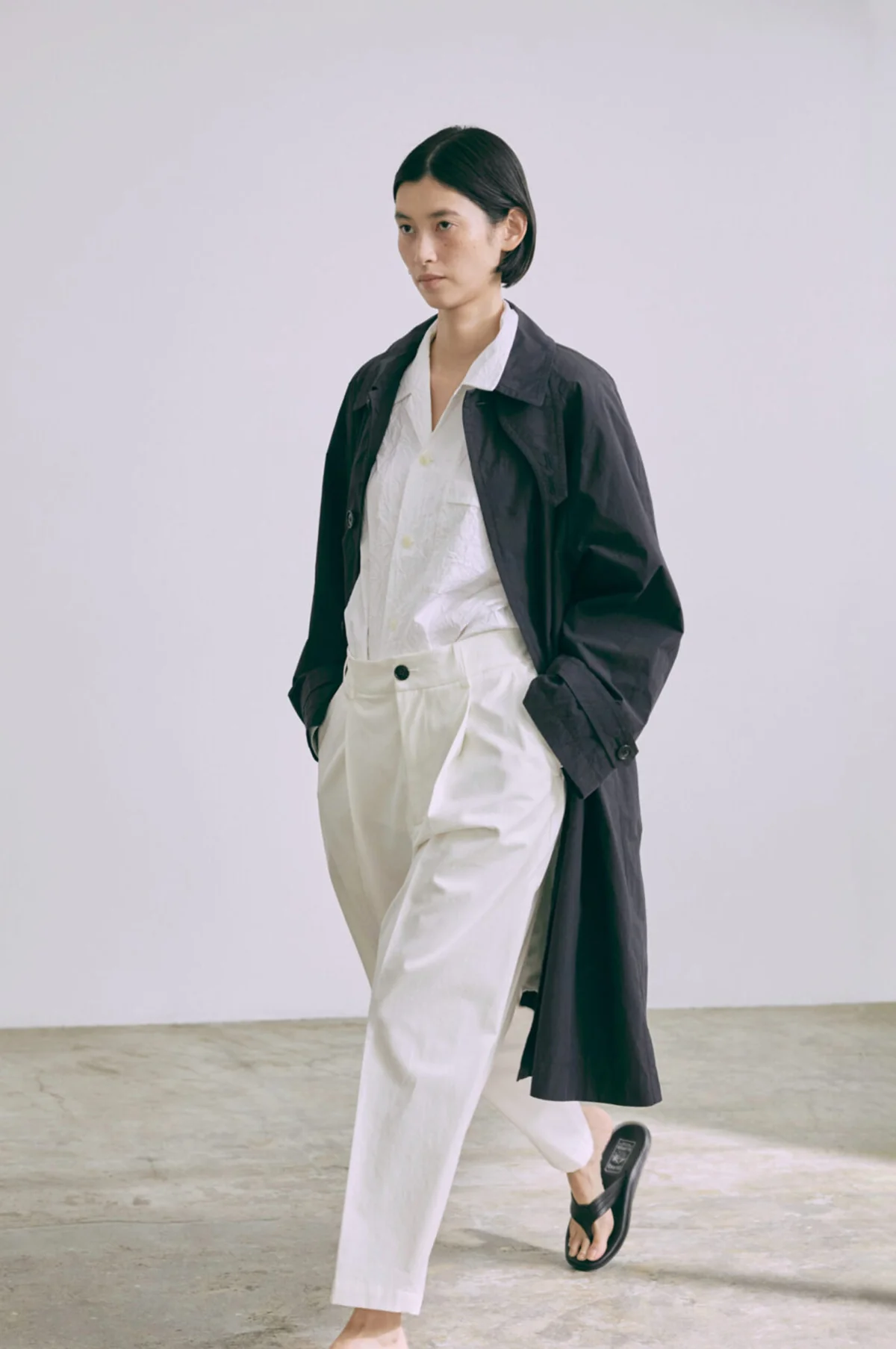 Bailey-W Coat Navy - Image 4