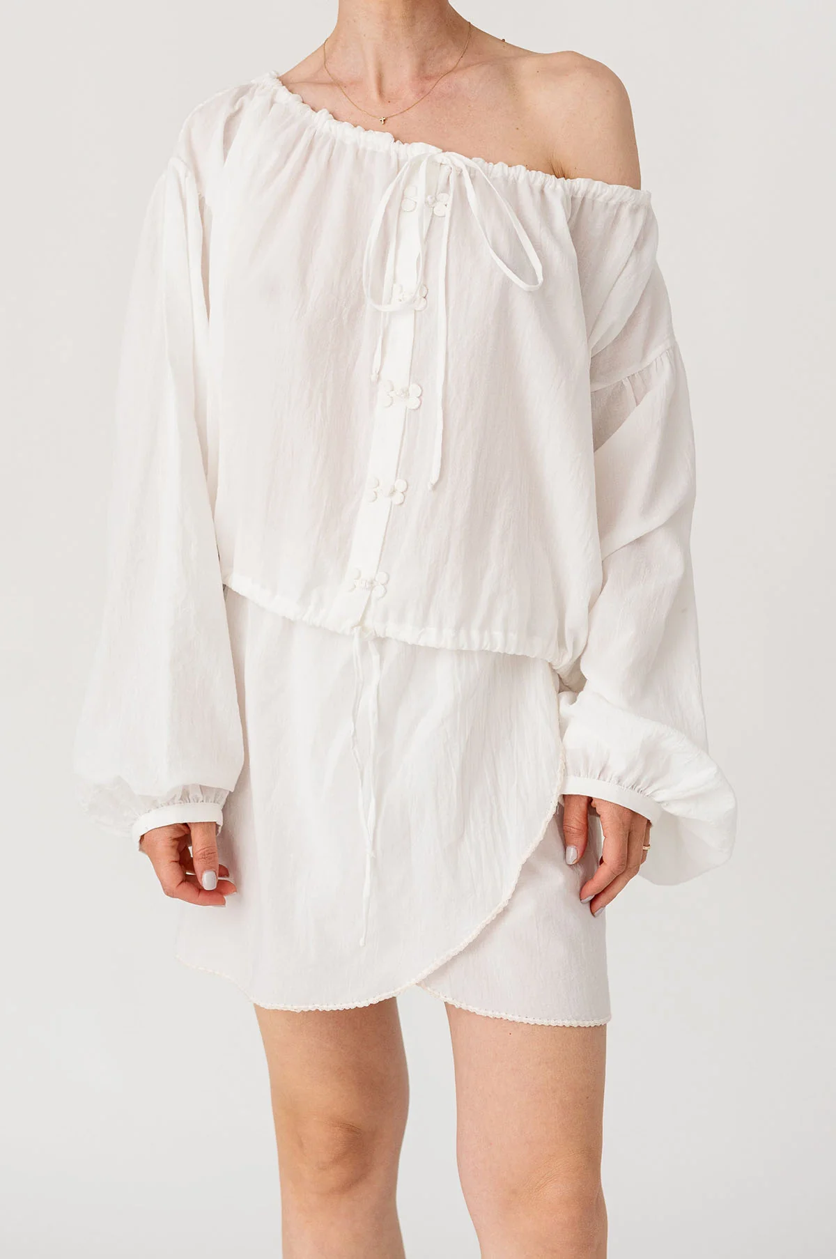 Barbara Blouse White - Image 4