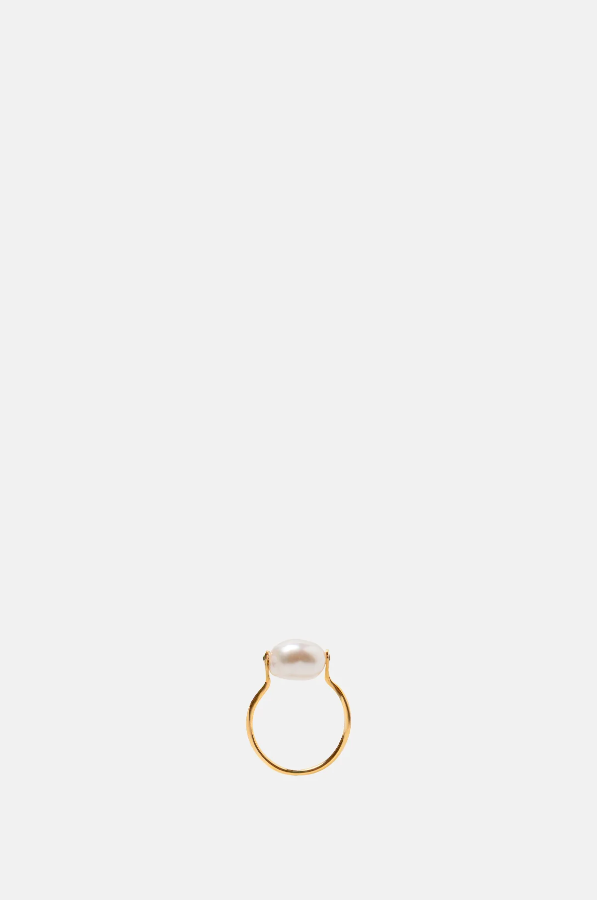 Baroque Ball Gold Ring
