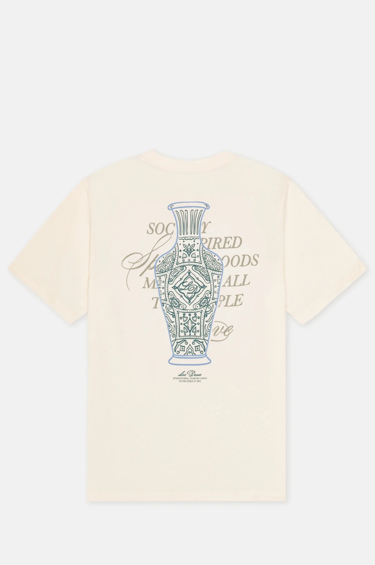 Ben Faience T-Shirt Eggnog White - Image 6