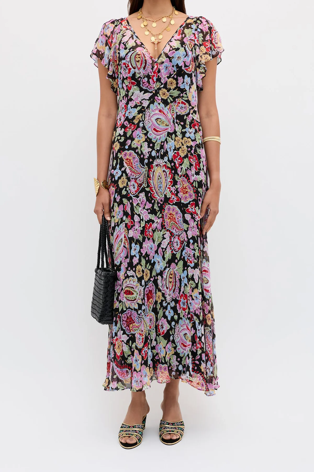 Bexley Dress Cara Floral Black - Image 2
