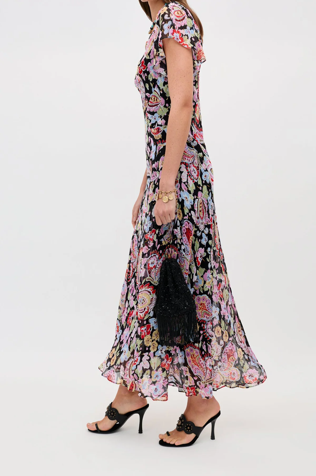 Bexley Dress Cara Floral Black - Image 4