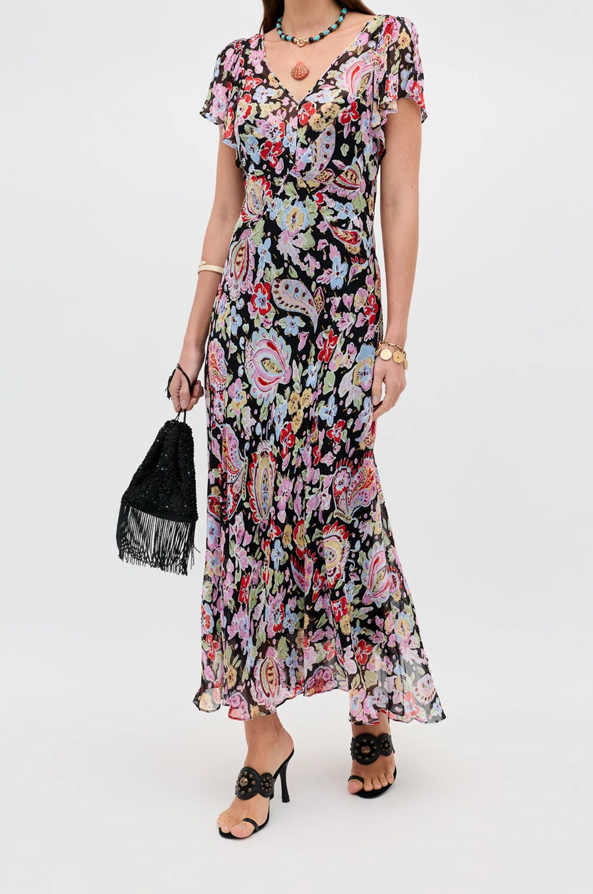 Bexley Dress Cara Floral Black - Image 5