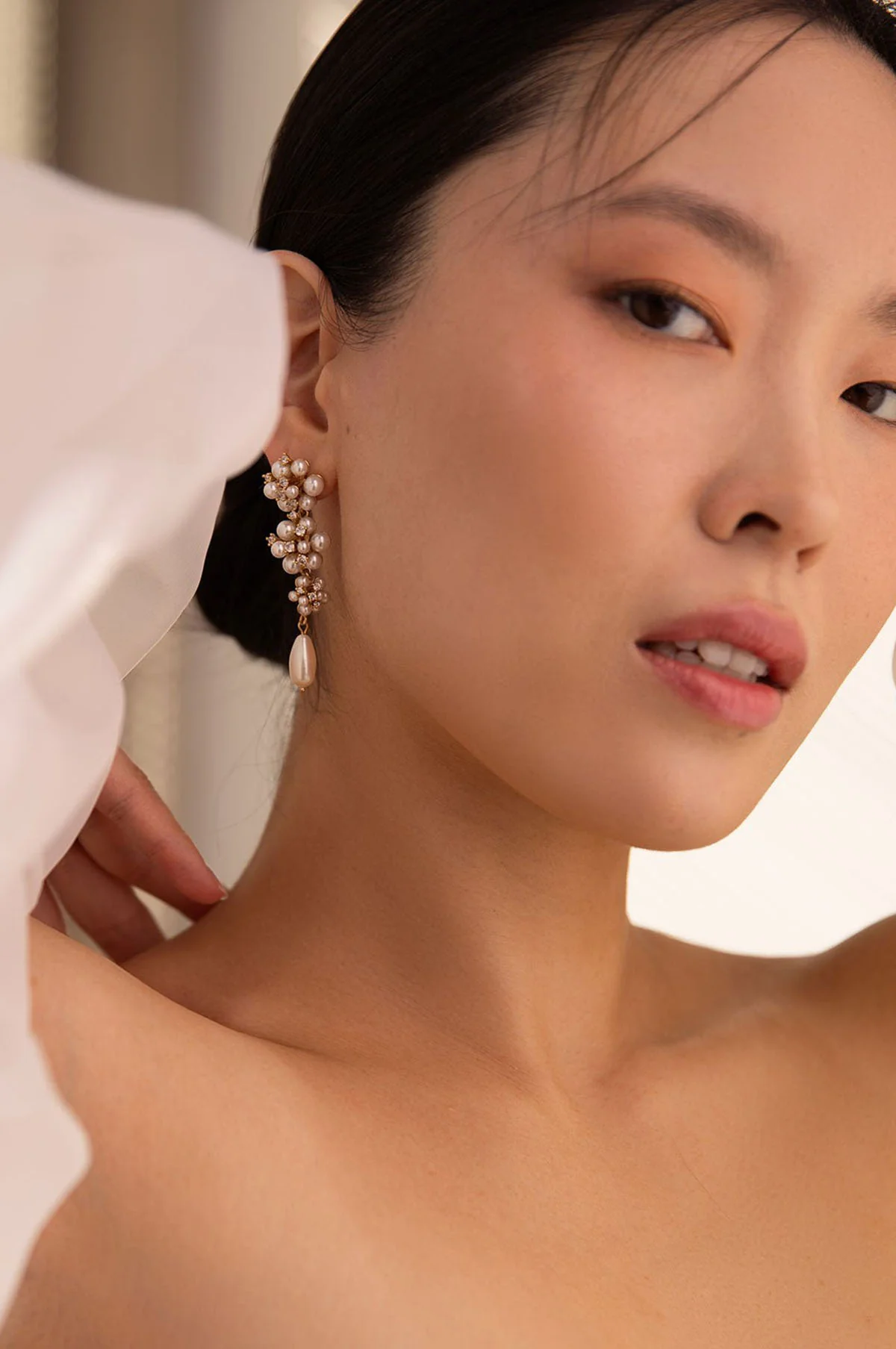 Blanchette Drop Earrings - Image 2
