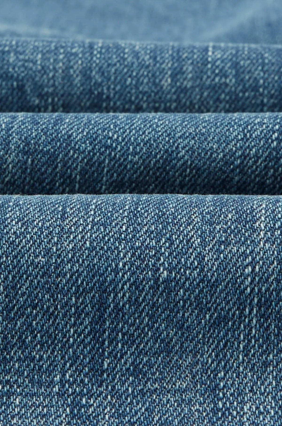 Bleach Wash Japanese Selvedge Denim Five-Pocket Jeans - Image 5