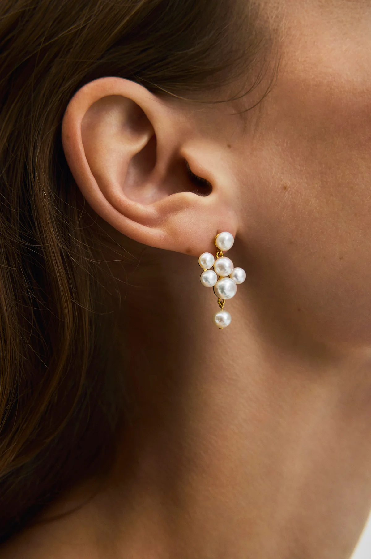 Blossom Gold Earrings - Image 2