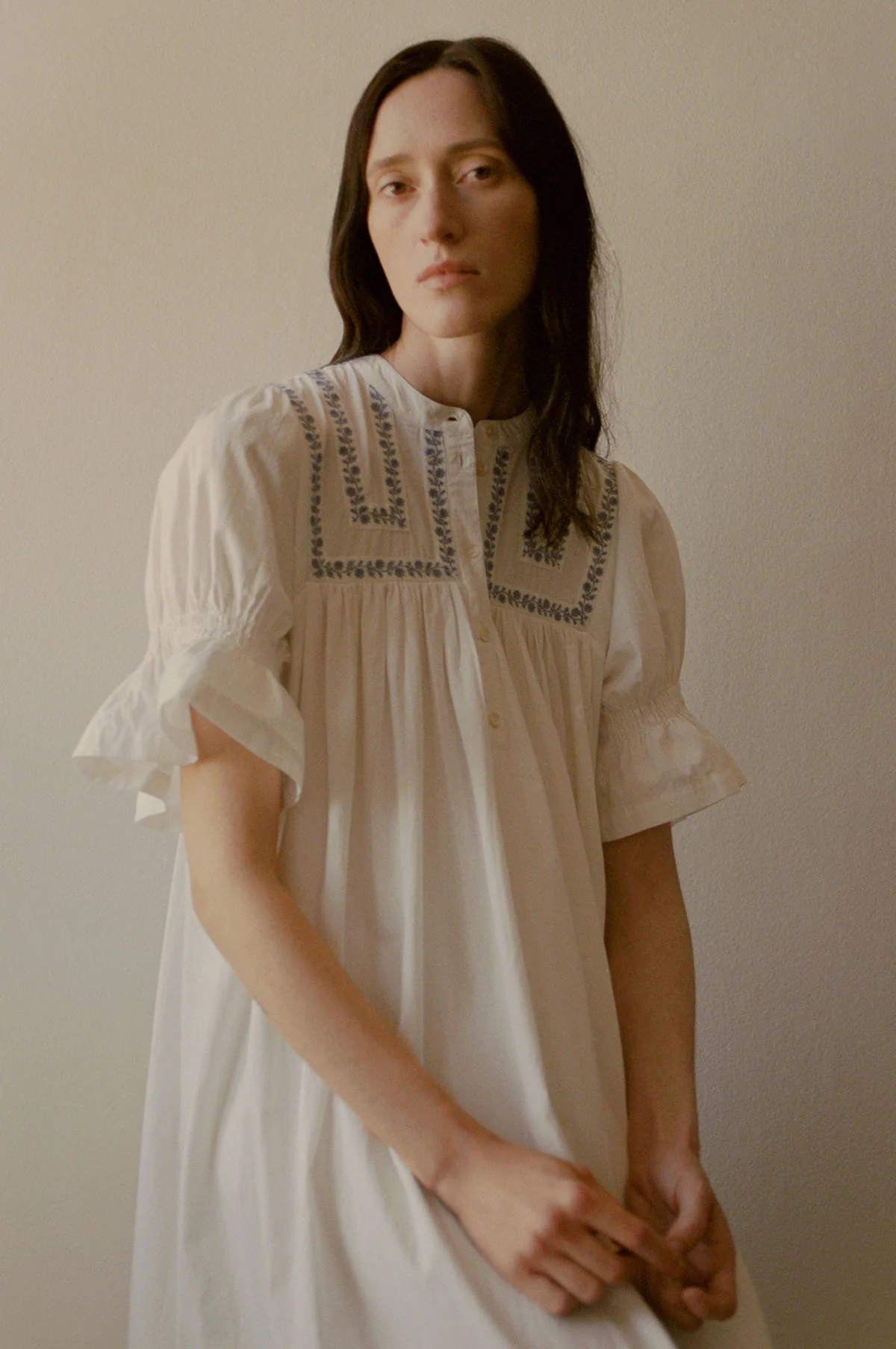 Bonne Dress Optic White - Image 3