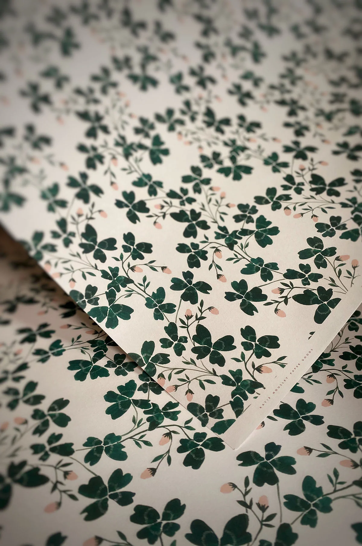 Botanical Wrapping Paper Set of 3 Sheets - Image 3