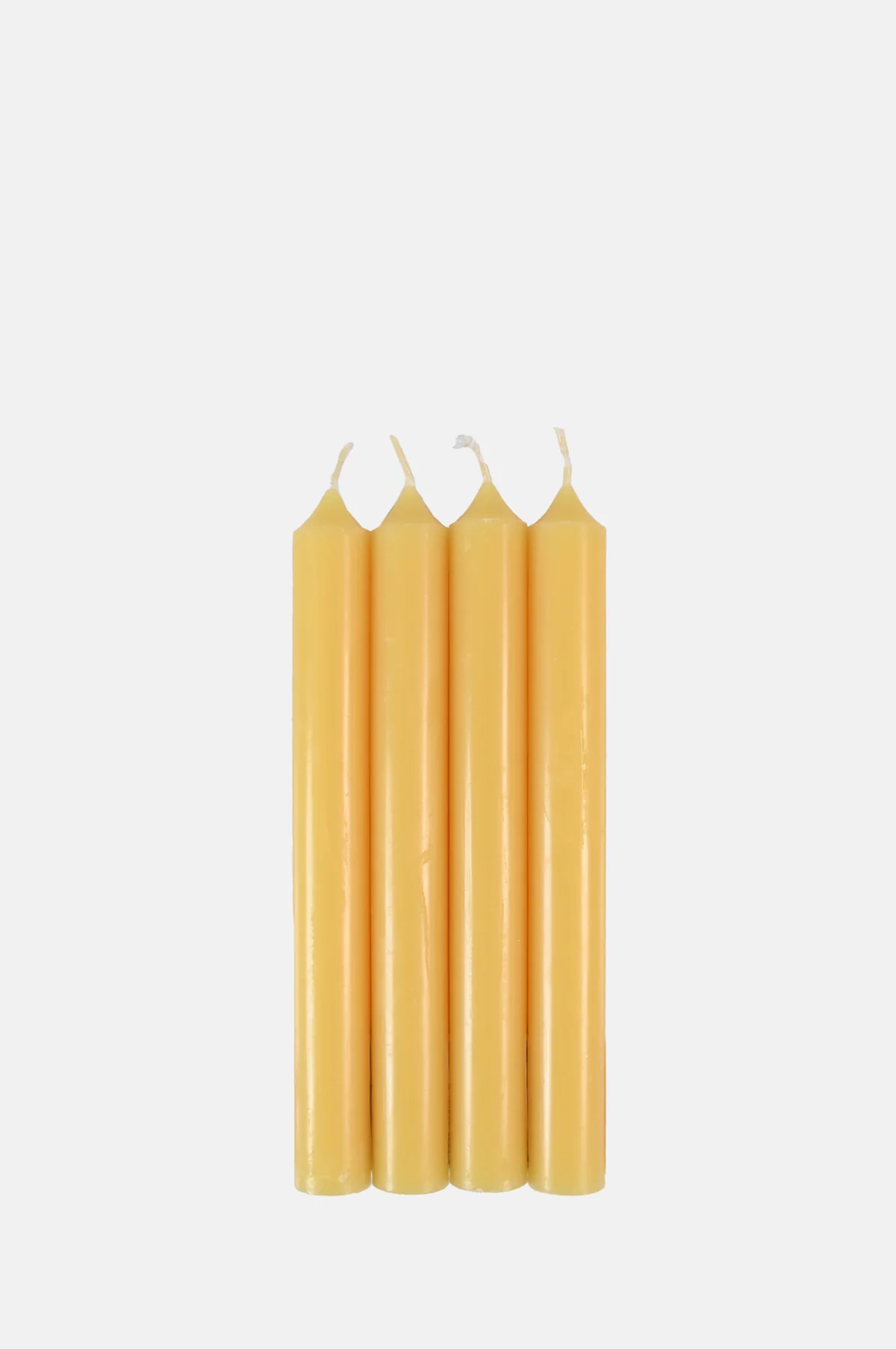 Box of 12 Dinner Candles Jaune - Image 2