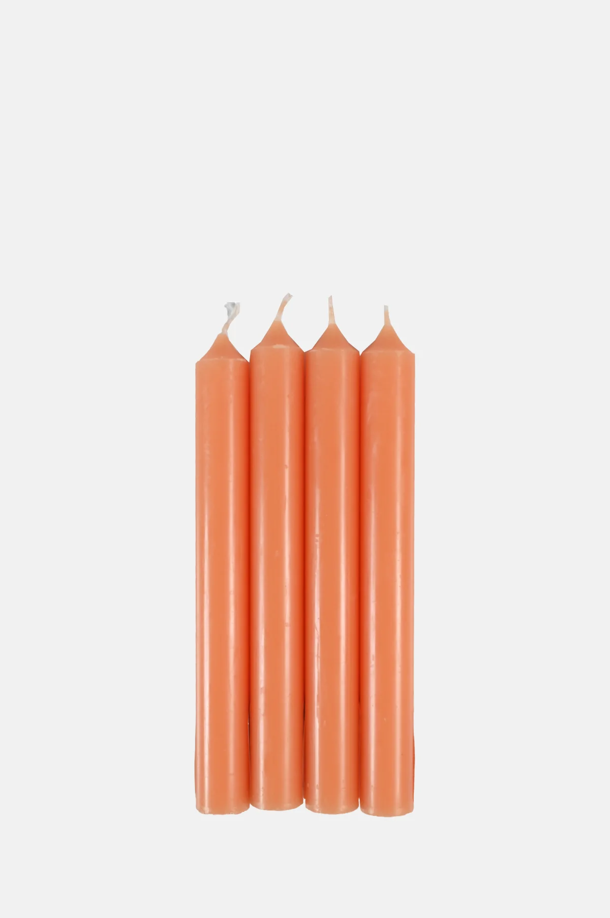 Box of 12 Dinner Candles Orange - Image 2