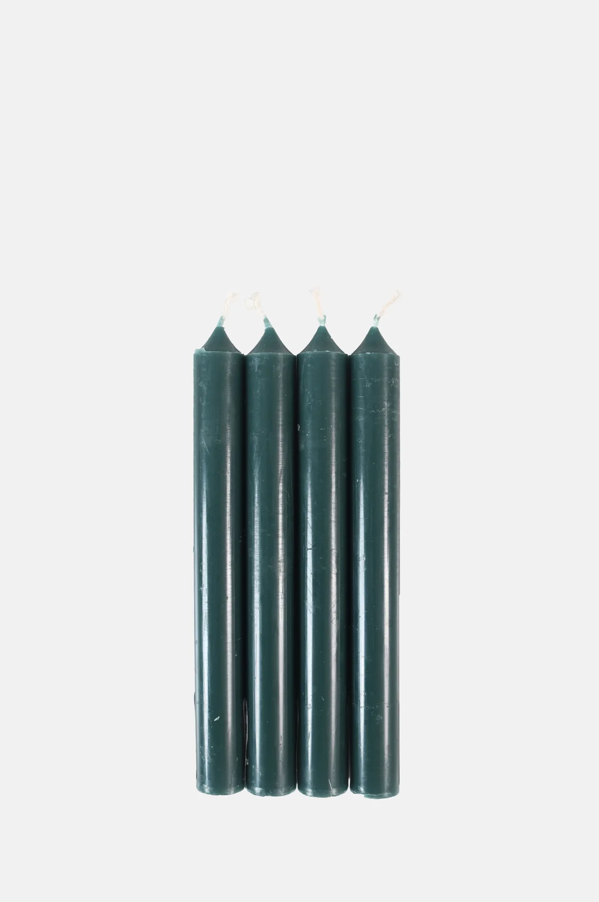 Box of 12 Dinner Candles Vert Foret - Image 2