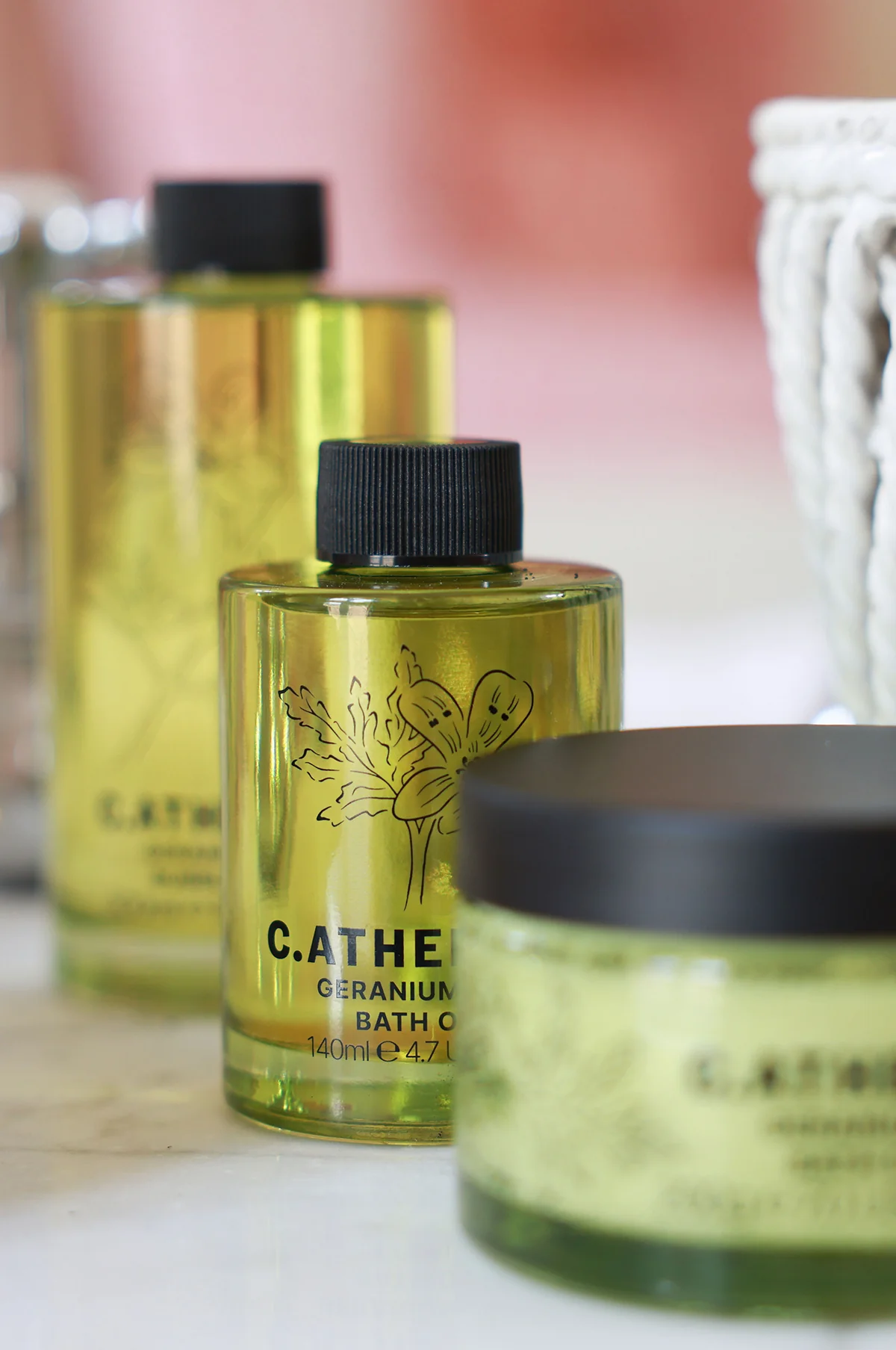 Geranium No.01 Bath Oil 140ml - Image 8