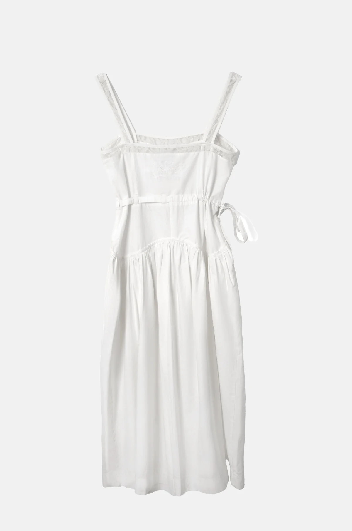 Campbell Midi Dress White - Image 3