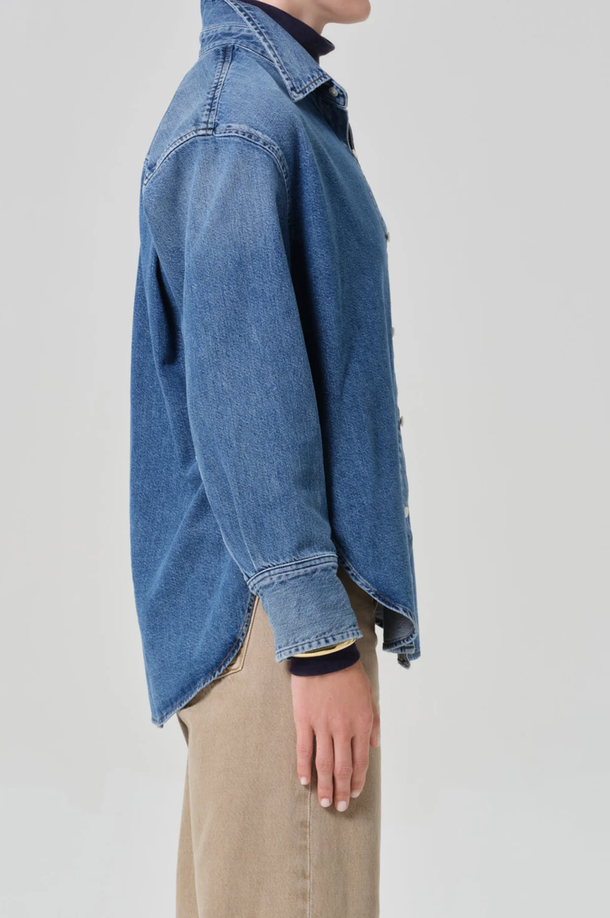 Carter Shirt Chaya Mid/Light Indigo - Image 6