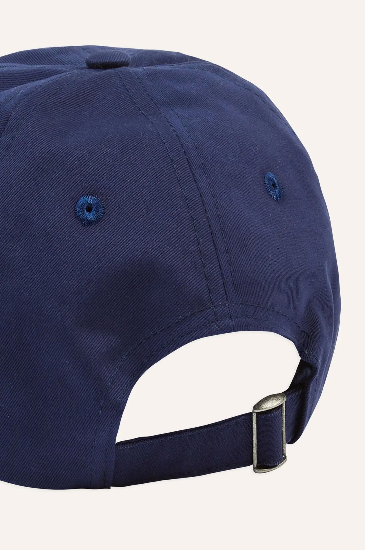 Chainstitched "D" Cap Navy - Image 3