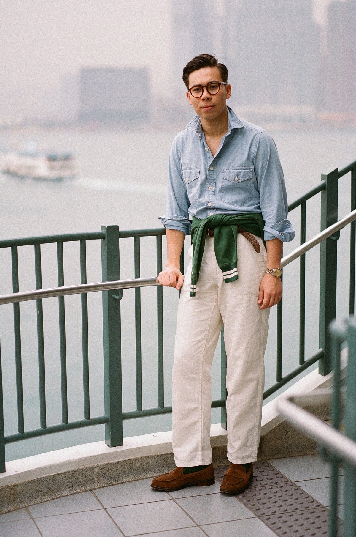 Chambray Work Shirt MKII Blue - Image 2