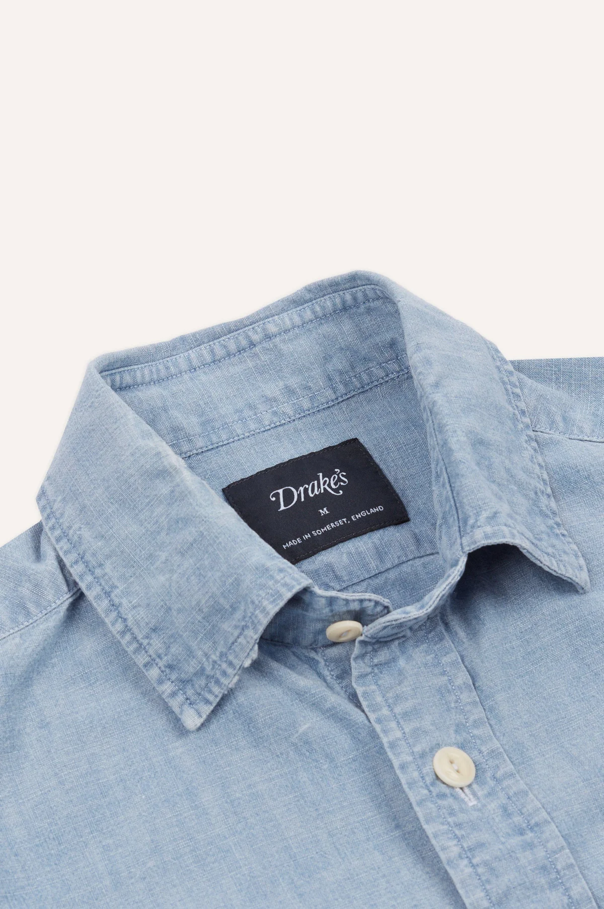 Chambray Work Shirt MKII Blue - Image 3