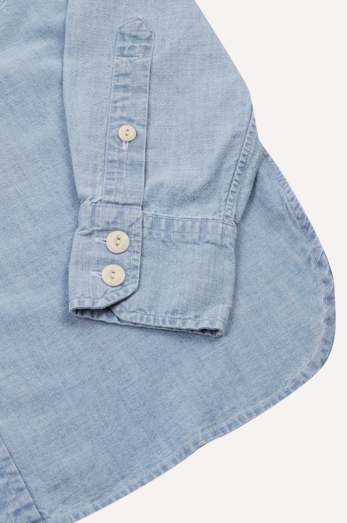 Chambray Work Shirt MKII Blue - Image 5