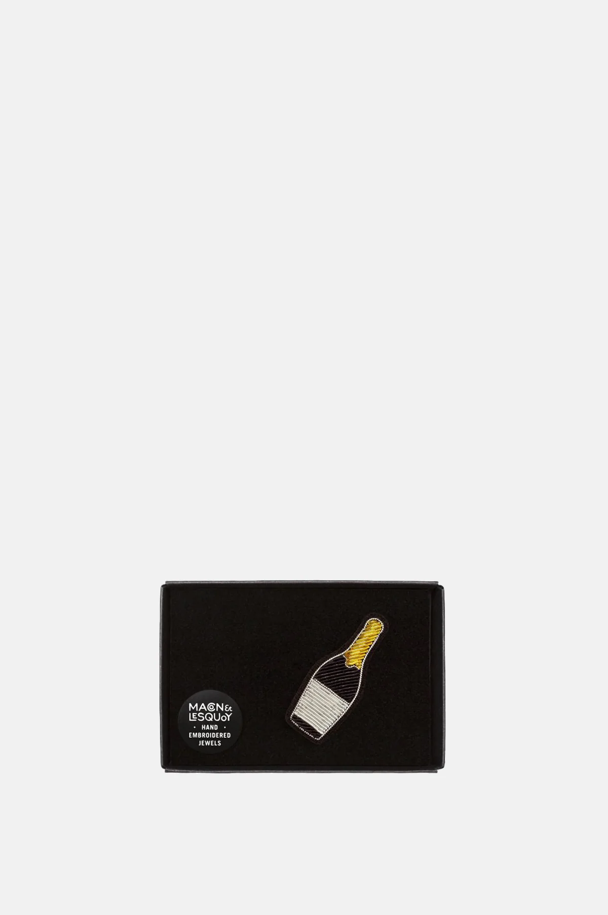 Champagne Bottle Brooch - Image 2