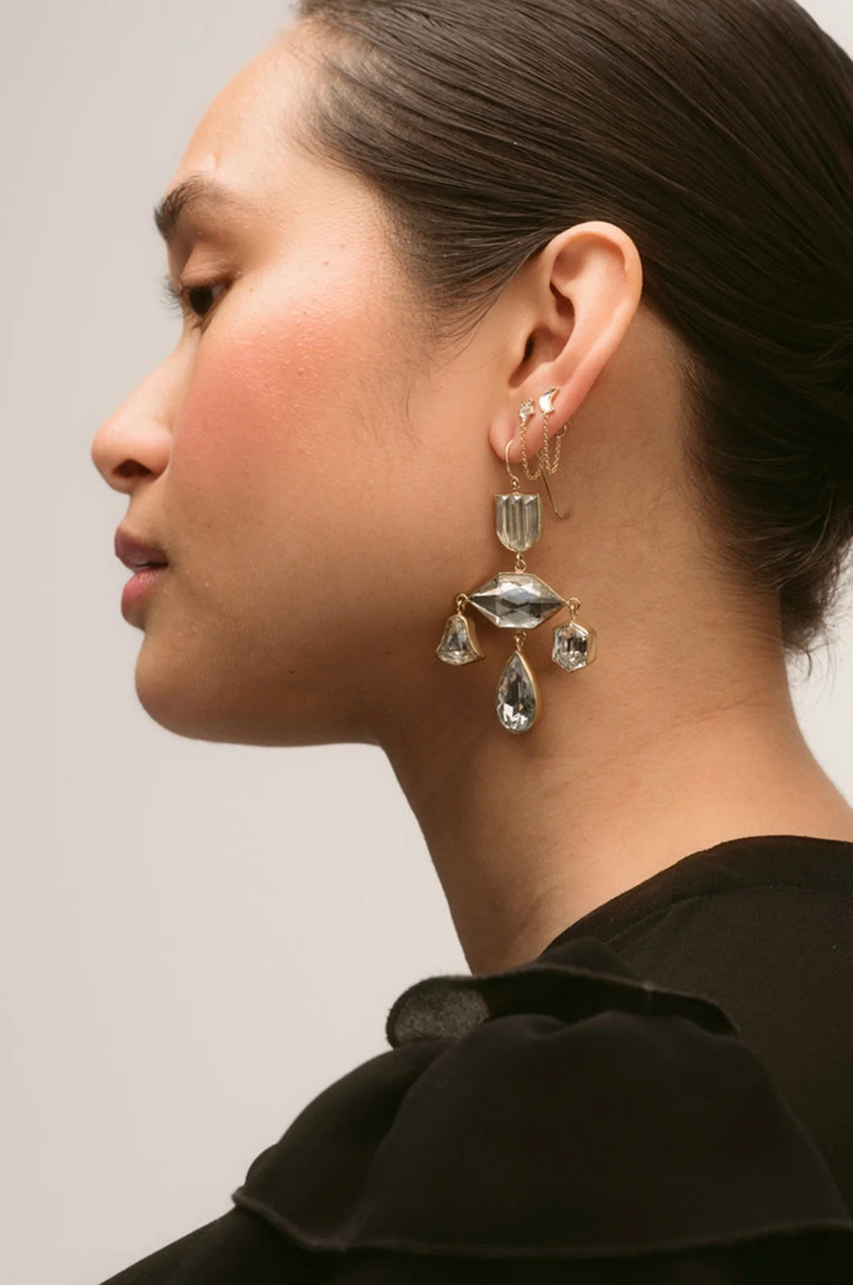 Chandelier Balance Drop Earrings - Image 5