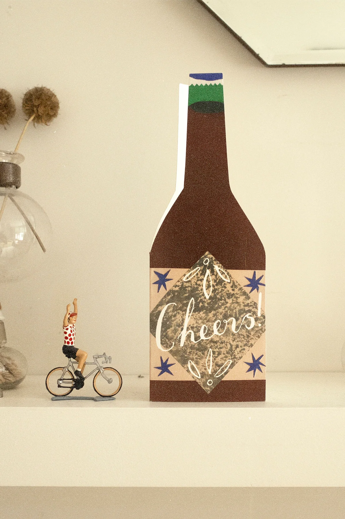 Cheers Bottle Shaped Card - Image 3