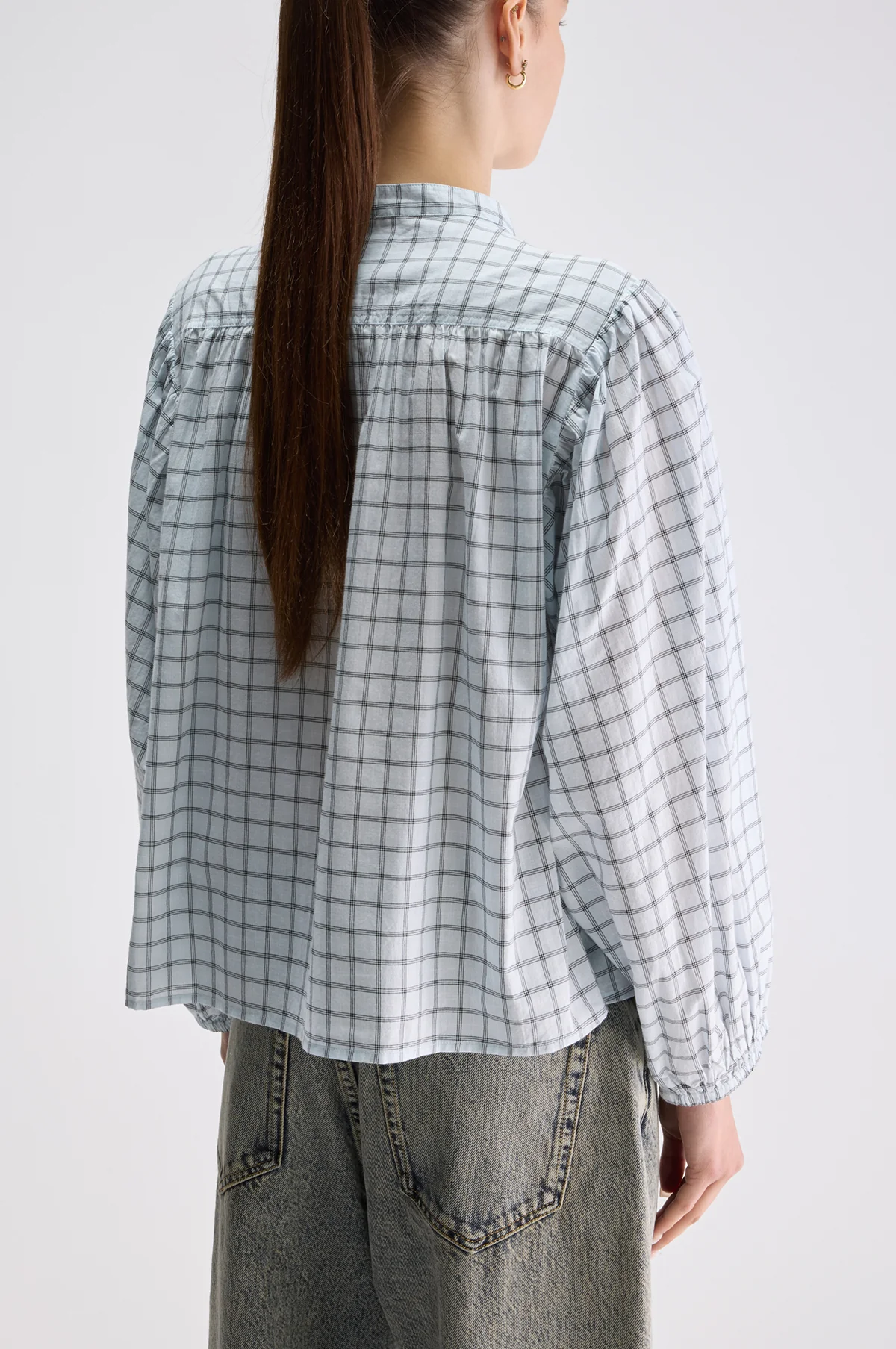 Cherry Blouse Check B - Image 5