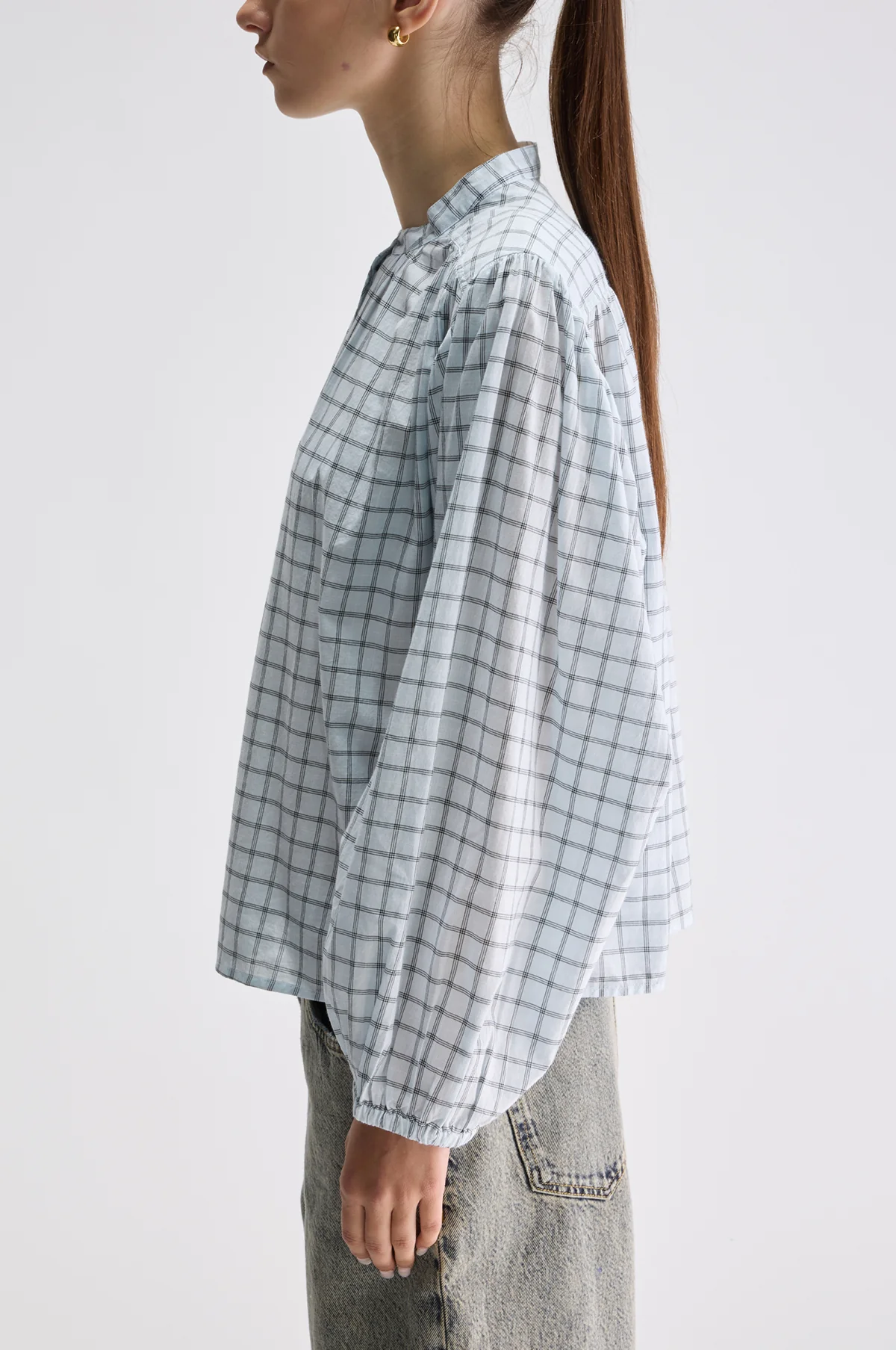 Cherry Blouse Check B - Image 6