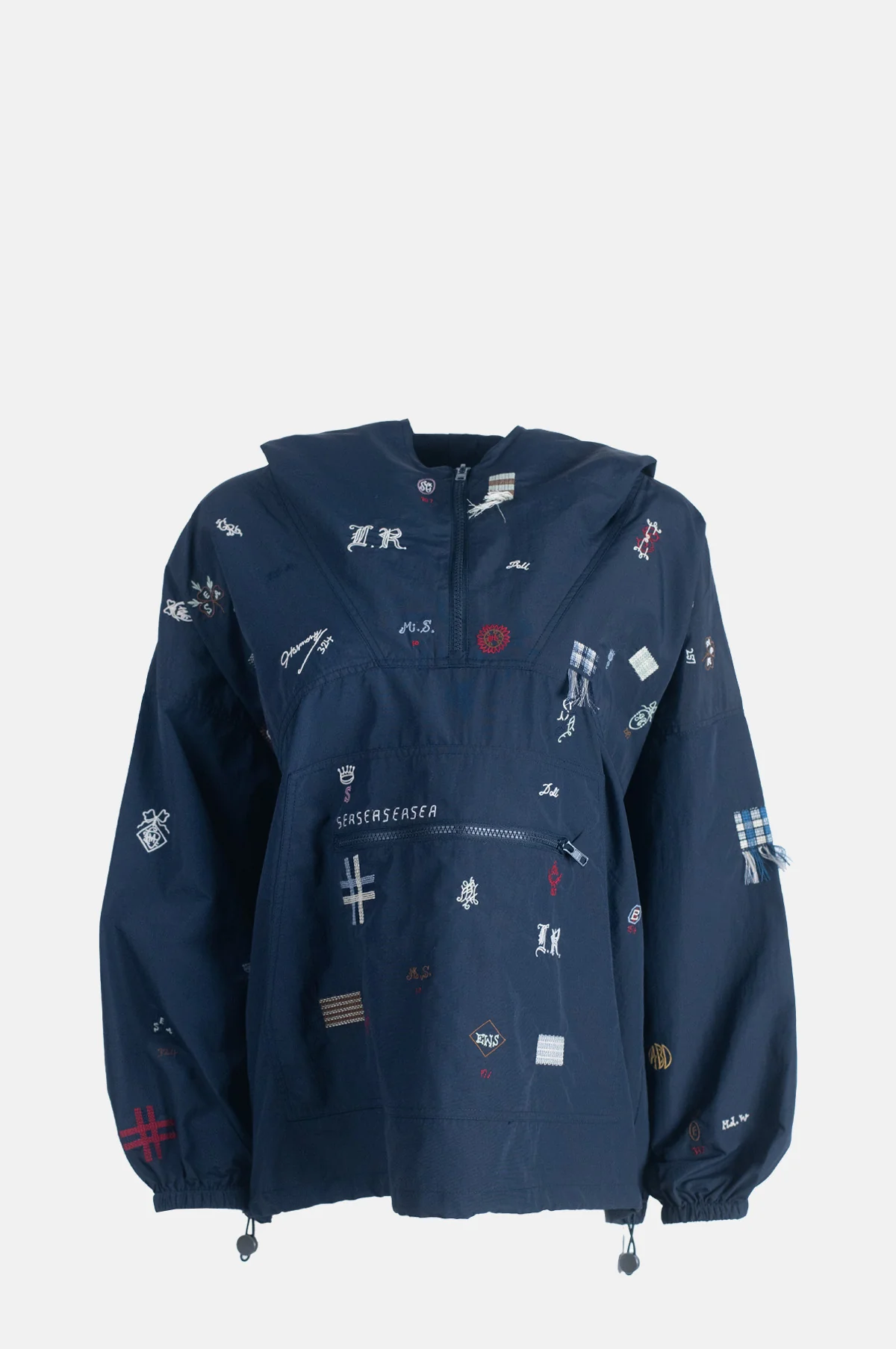 Claira Emb Anorak Navy