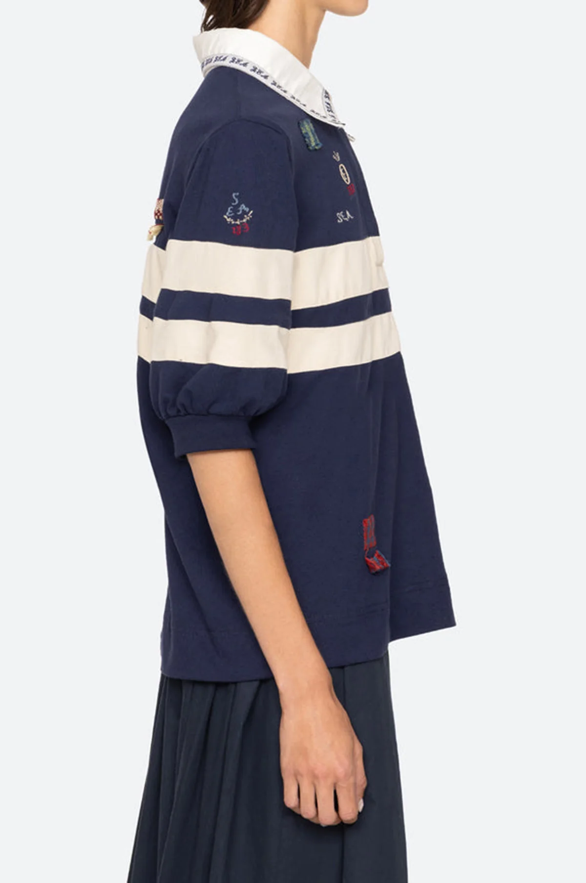 Claira Emb Rugby Shirt Multi - Image 6