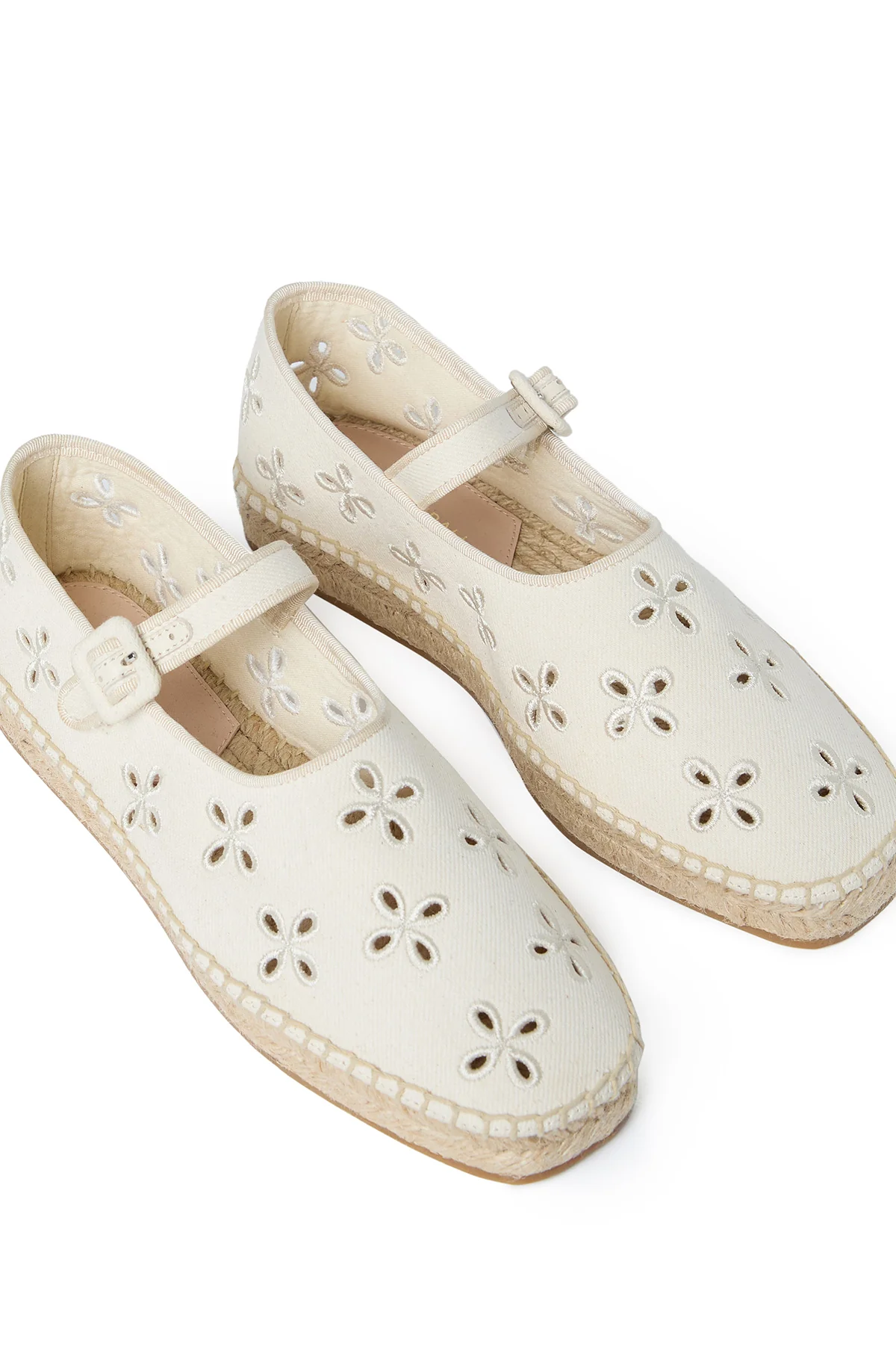 Clover Espadrille Natural - Image 4