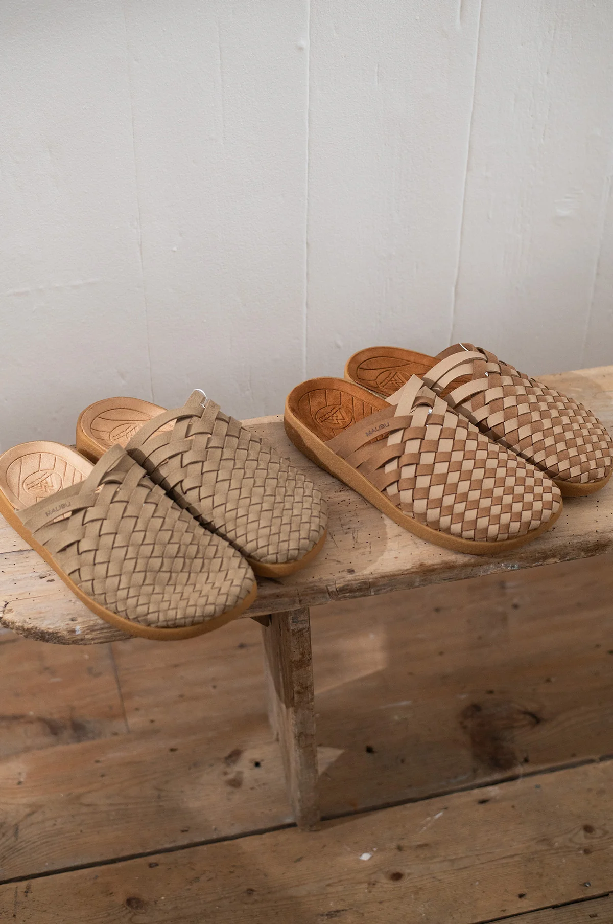 Colony Two Tone Suede Vegan Leather Coyote/Beige/Tan - Image 3