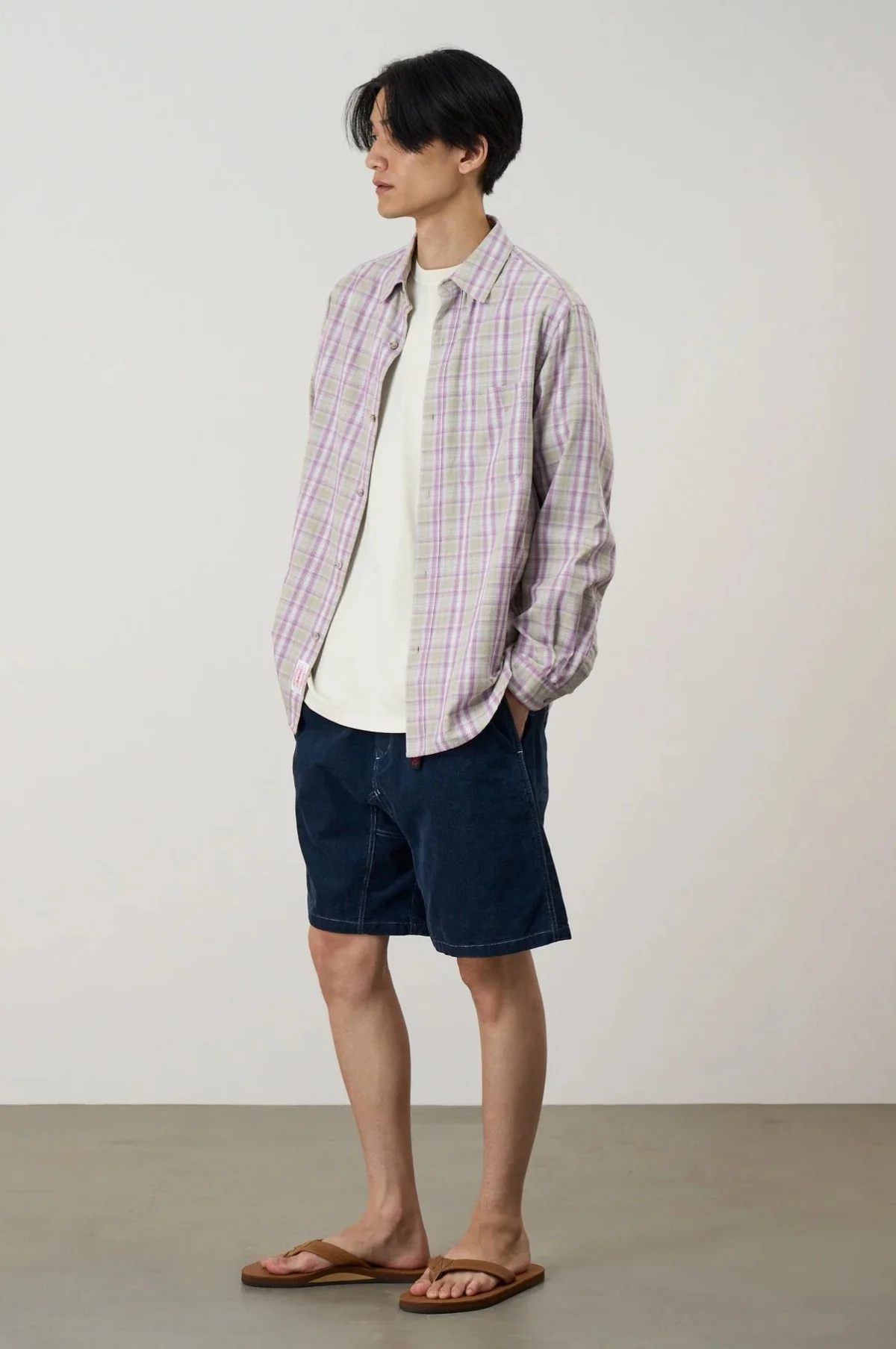 Corduroy G-Short Navy - Image 4