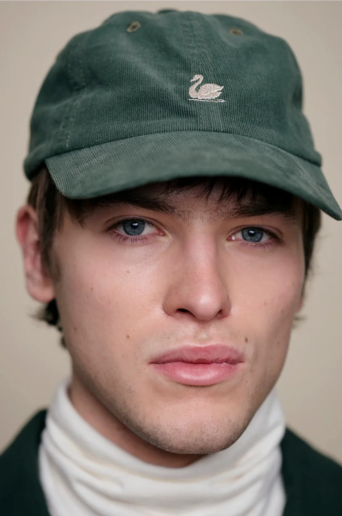 Cotton Corduroy Cap Forest - Image 2