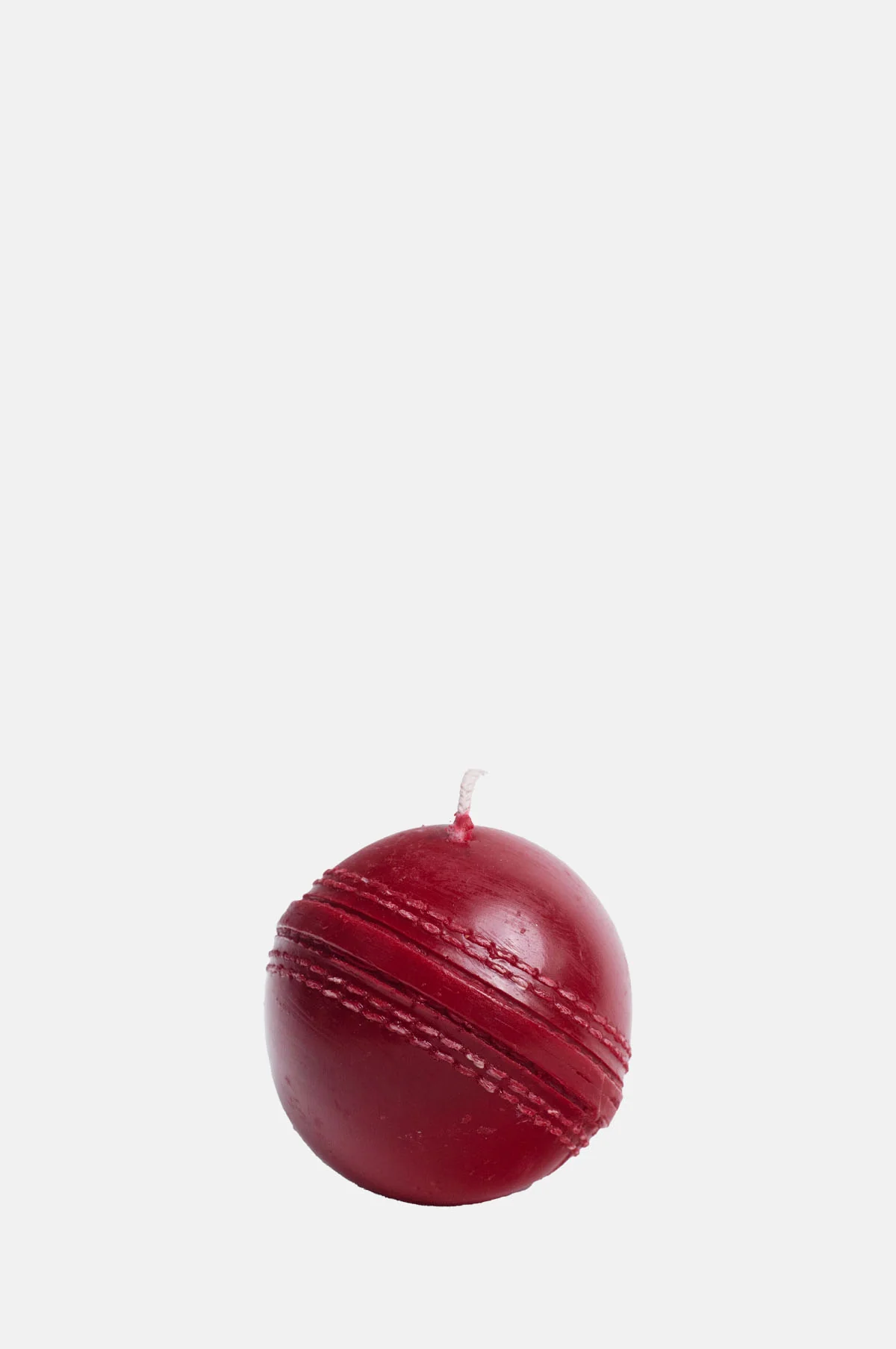 Cricket Ball Candle