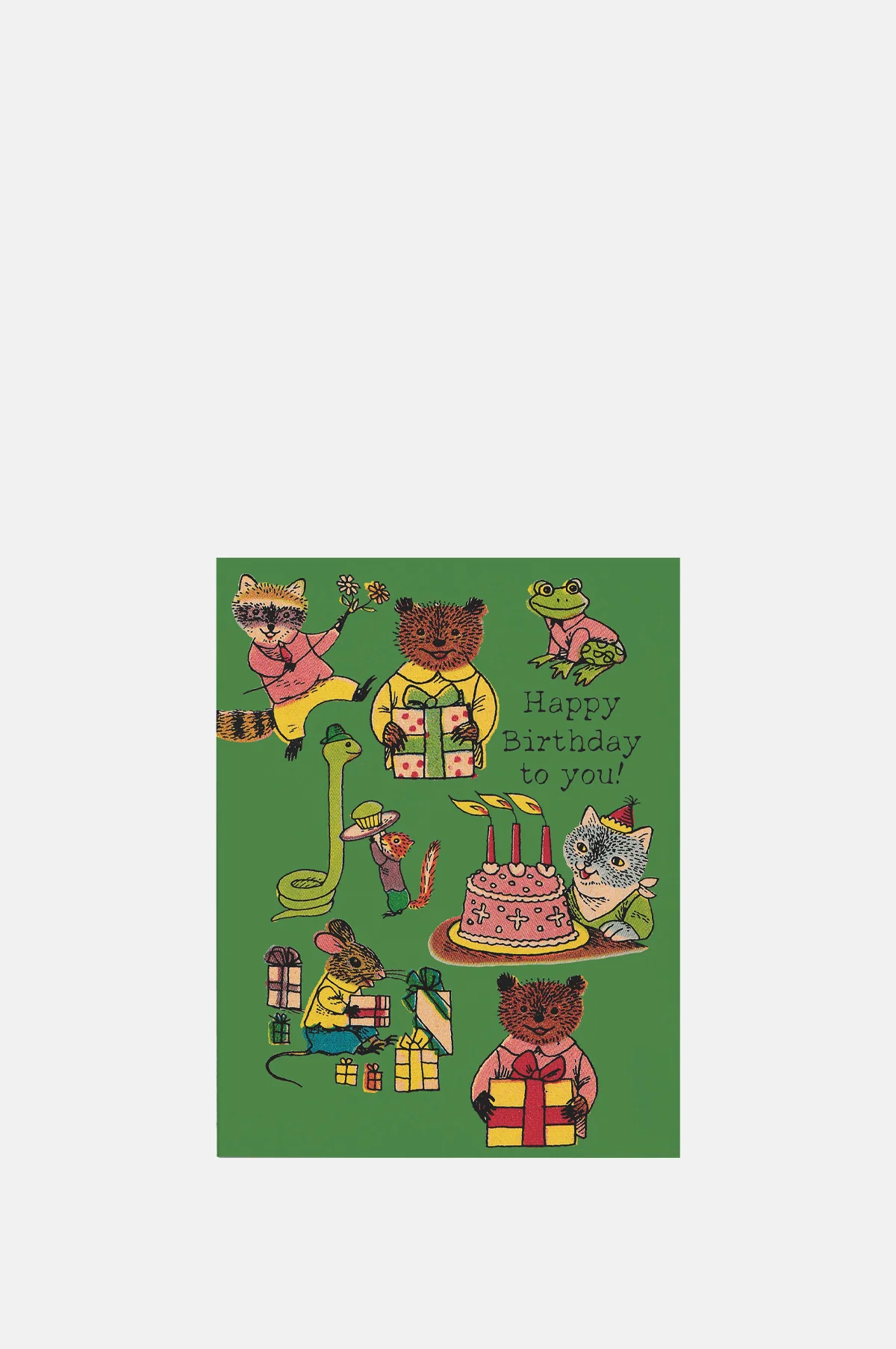 Critter Wishes Greeting Card
