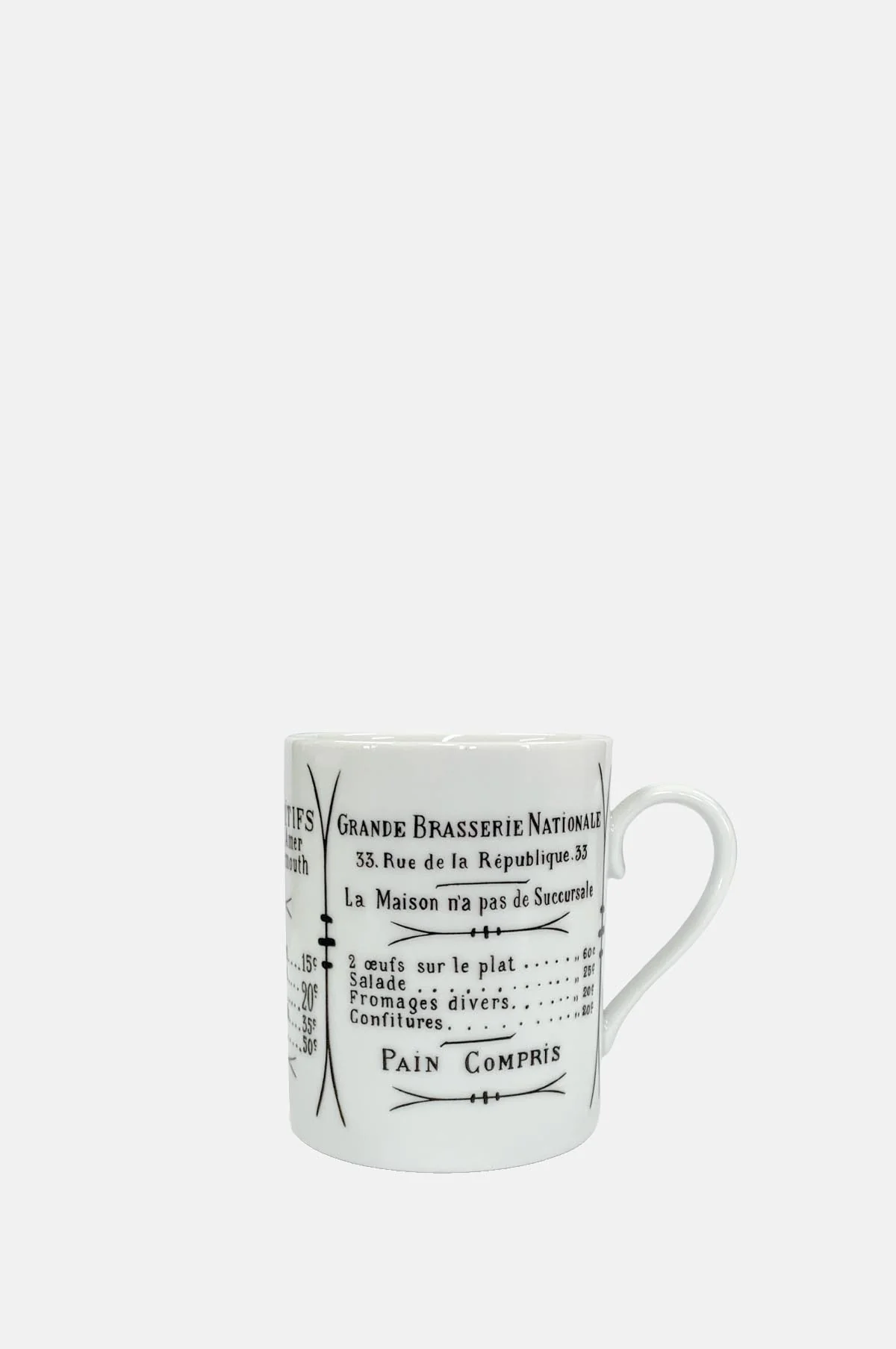 Cylindrical Mug Brasserie