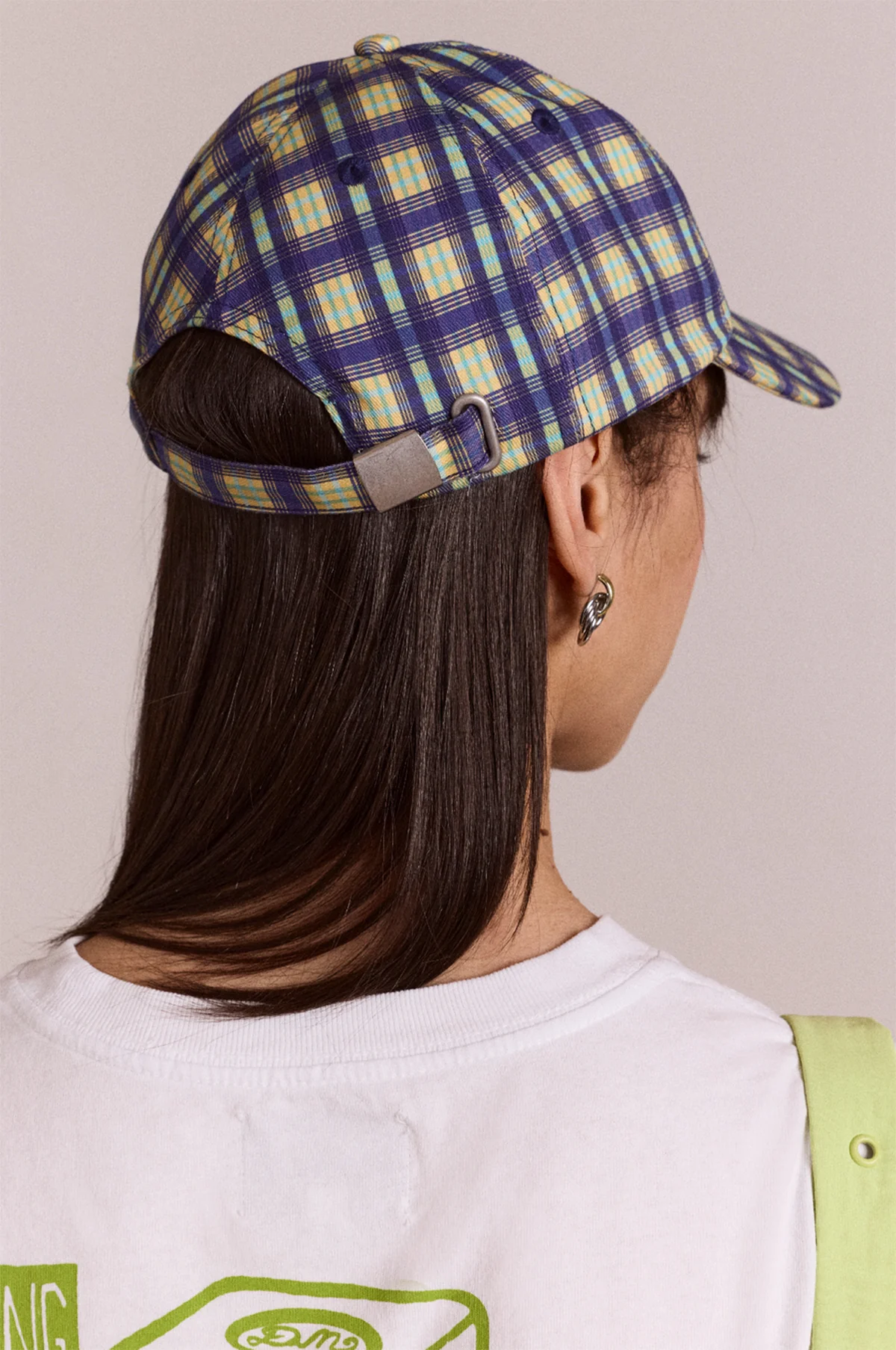 Damson Madder Cap Tomboy Check - Image 3
